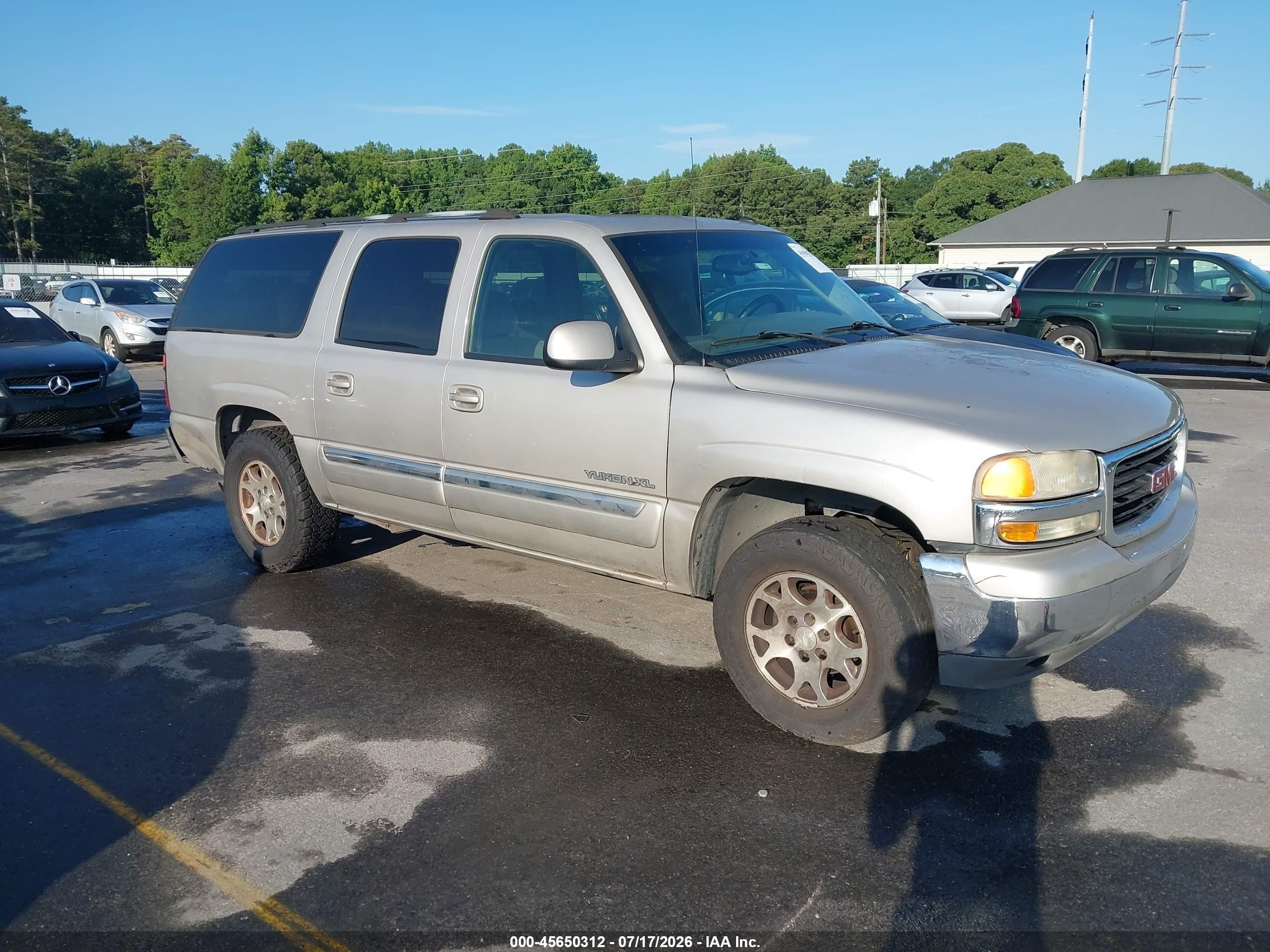 2005 Gmc Yukon Xl 1500 Sle Gray vin: 1GKEC16Z65R174140