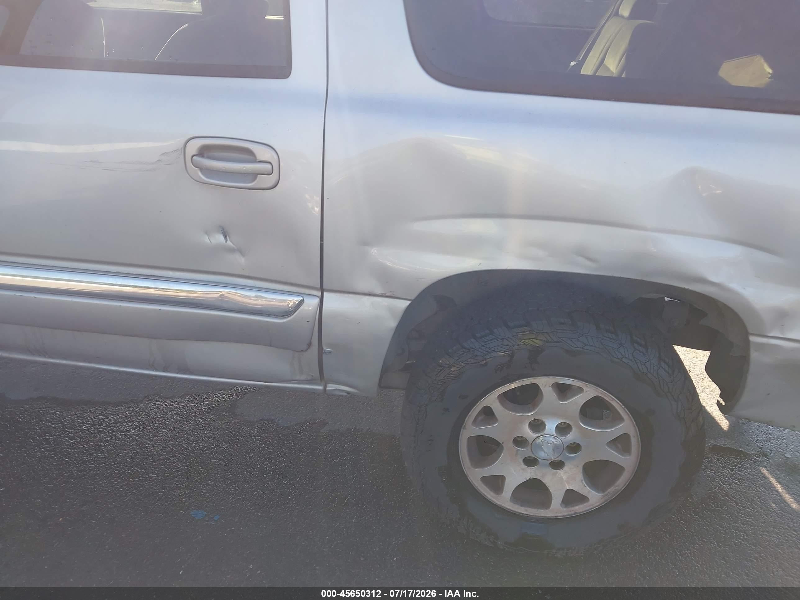 2005 Gmc Yukon Xl 1500 Sle Gray vin: 1GKEC16Z65R174140