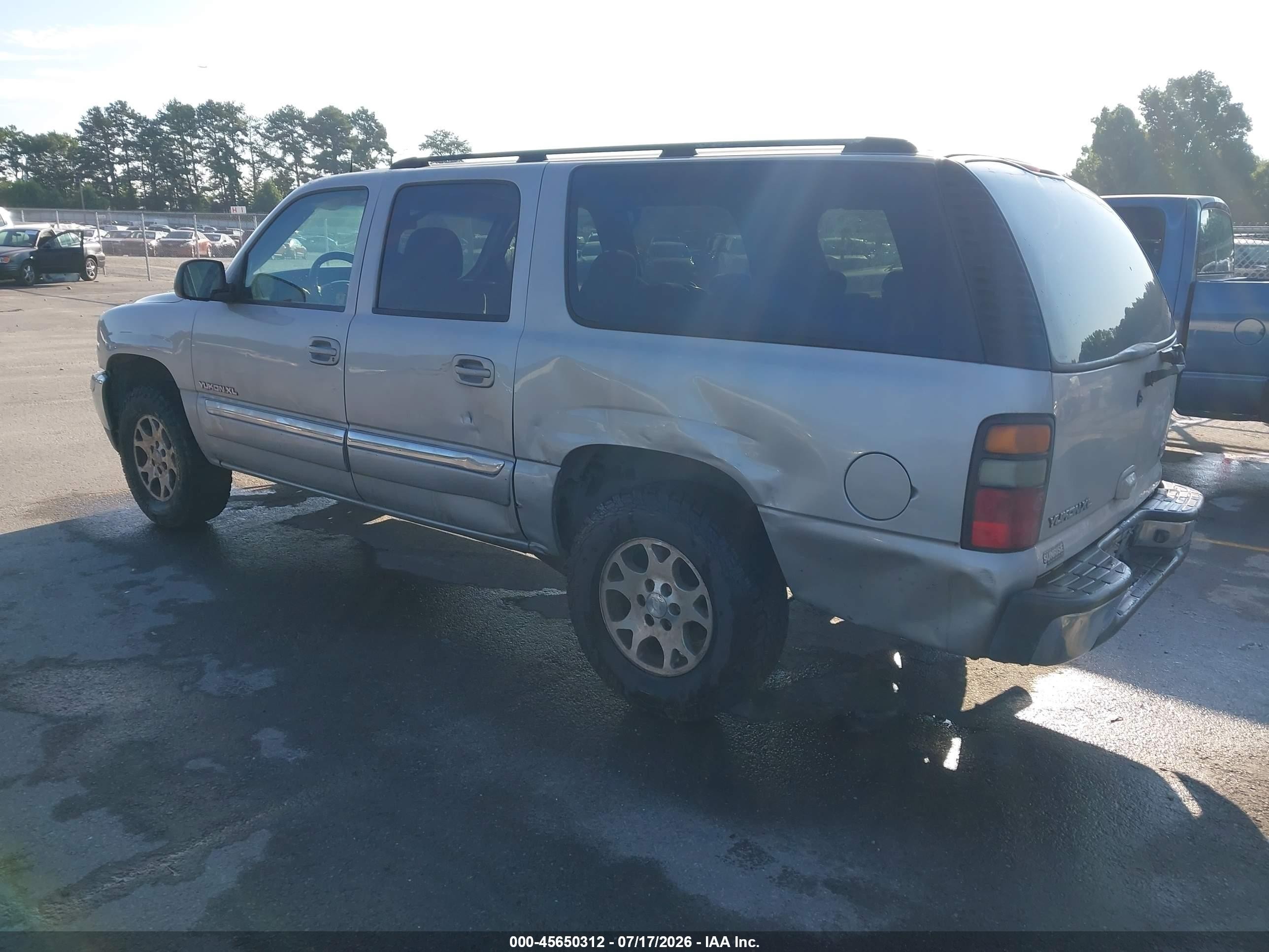 2005 Gmc Yukon Xl 1500 Sle Gray vin: 1GKEC16Z65R174140