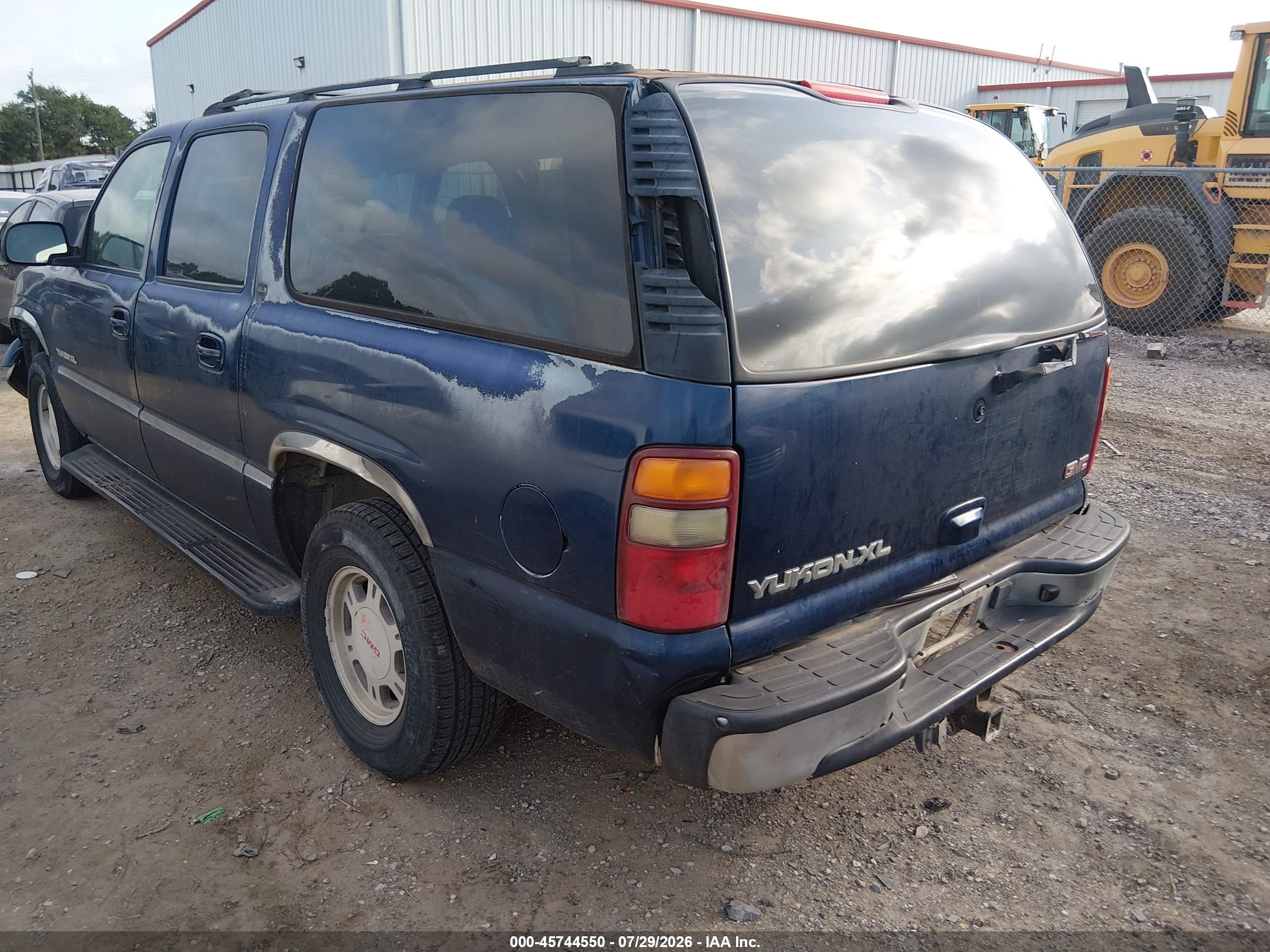 2002 Gmc Yukon Xl 1500 Sle Blue vin: 1GKEC16Z72J130268