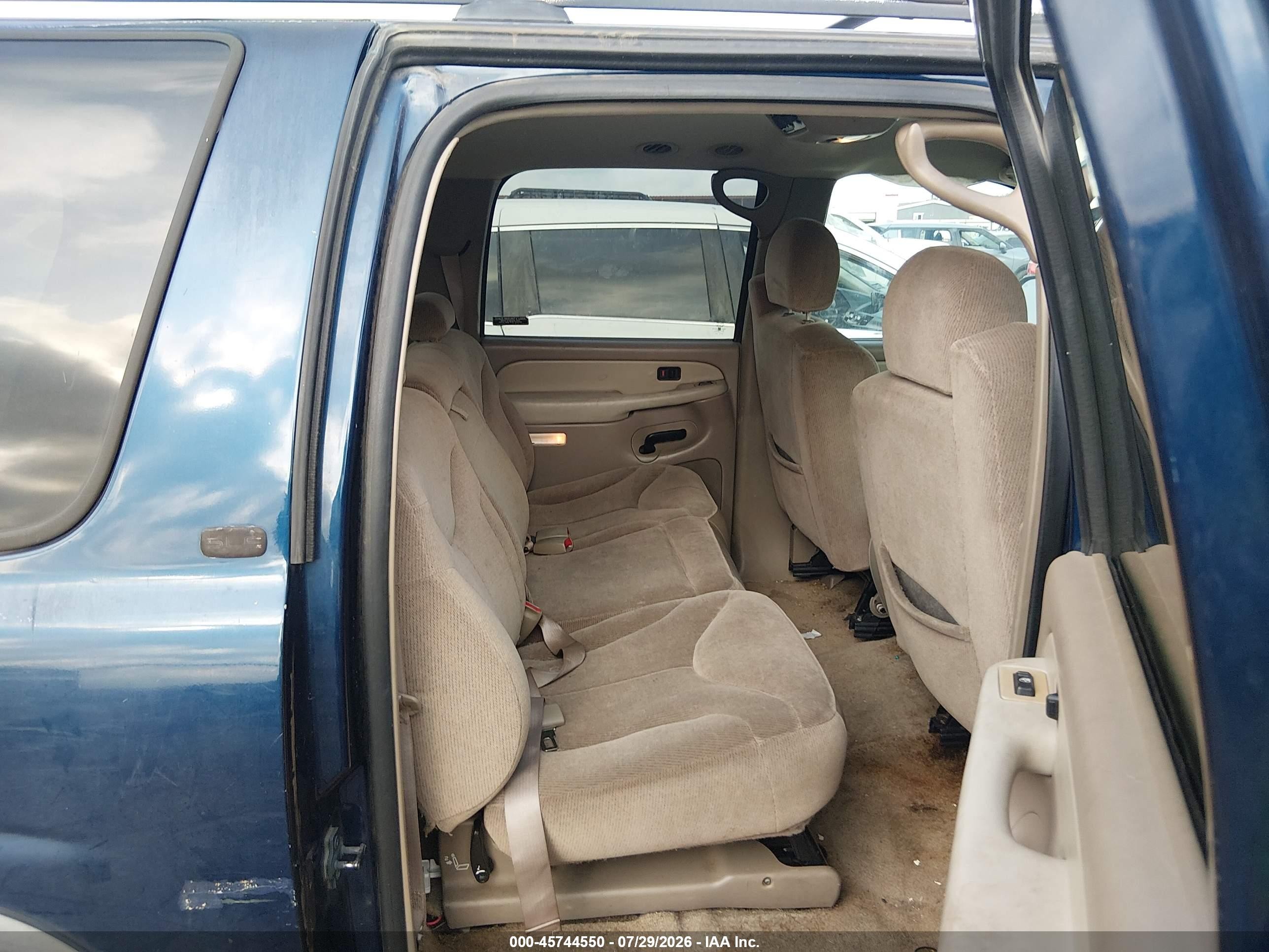 2002 Gmc Yukon Xl 1500 Sle Blue vin: 1GKEC16Z72J130268