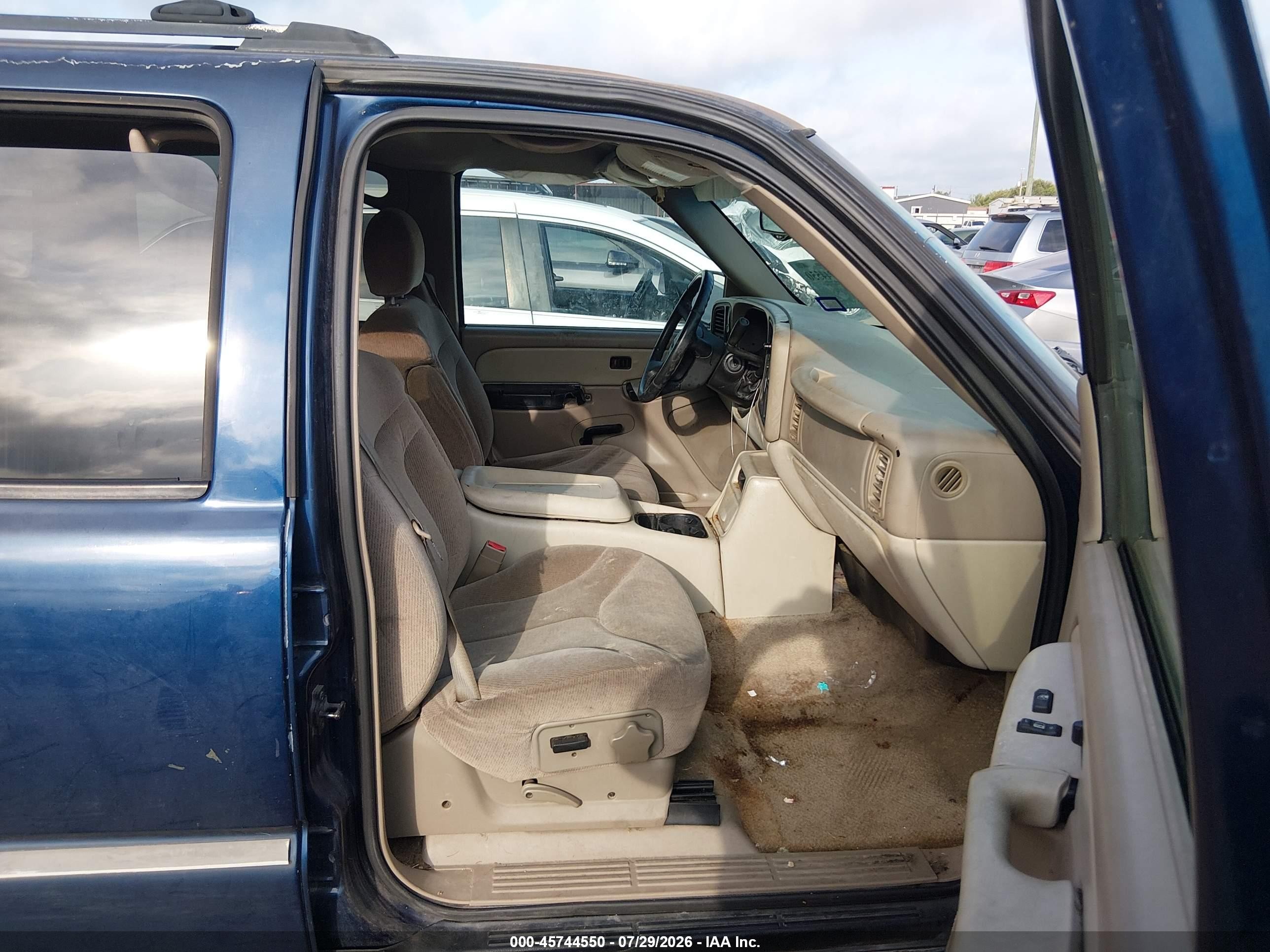 2002 Gmc Yukon Xl 1500 Sle Blue vin: 1GKEC16Z72J130268