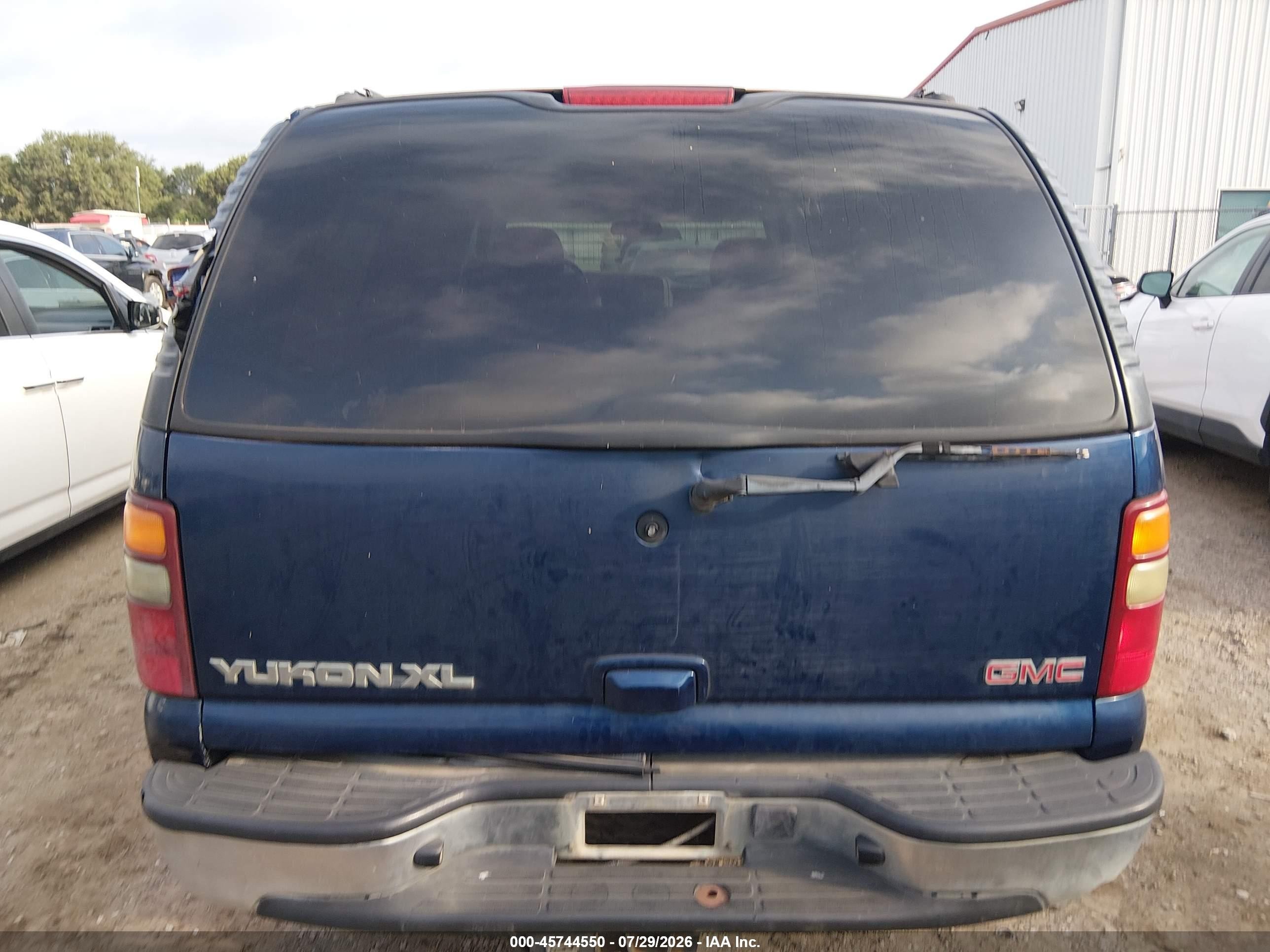 2002 Gmc Yukon Xl 1500 Sle Blue vin: 1GKEC16Z72J130268