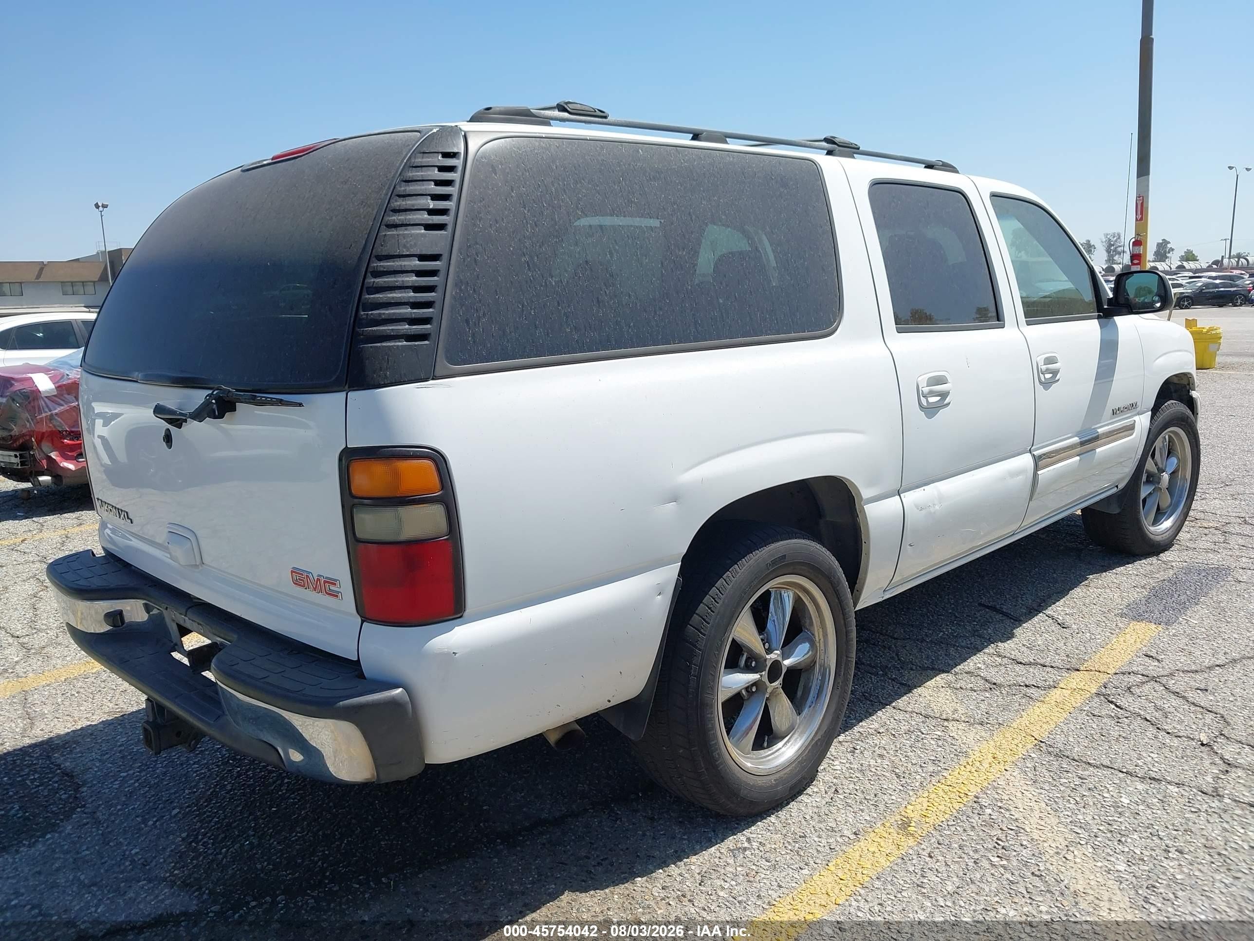 2005 Gmc Yukon Xl 1500 Sle White vin: 1GKEC16Z75J109215