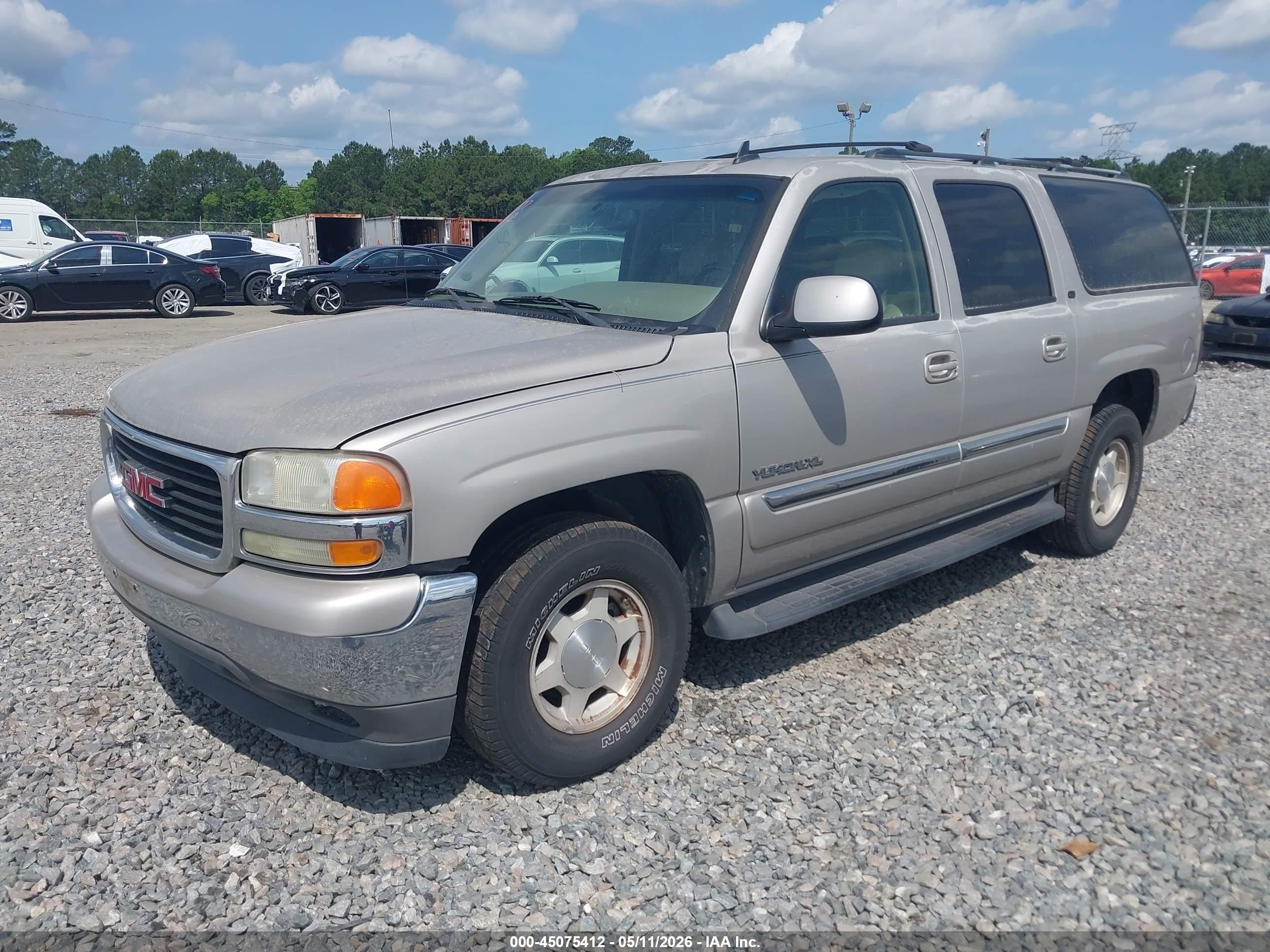 2006 Gmc Yukon Xl 1500 Slt Silver vin: 1GKEC16Z86J116613