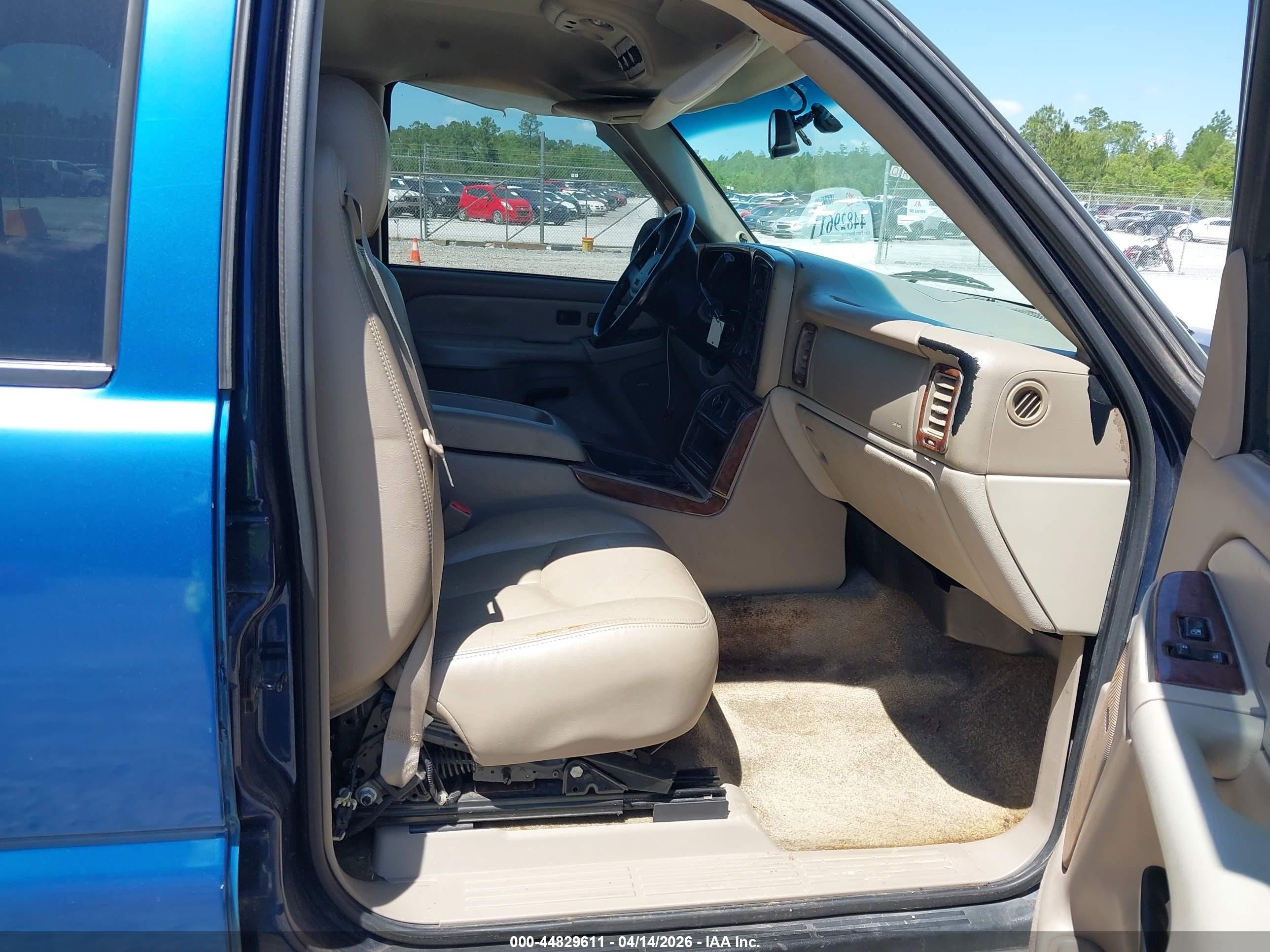 2003 Gmc Yukon Xl 1500 Sle Blue vin: 1GKEC16Z93J178775