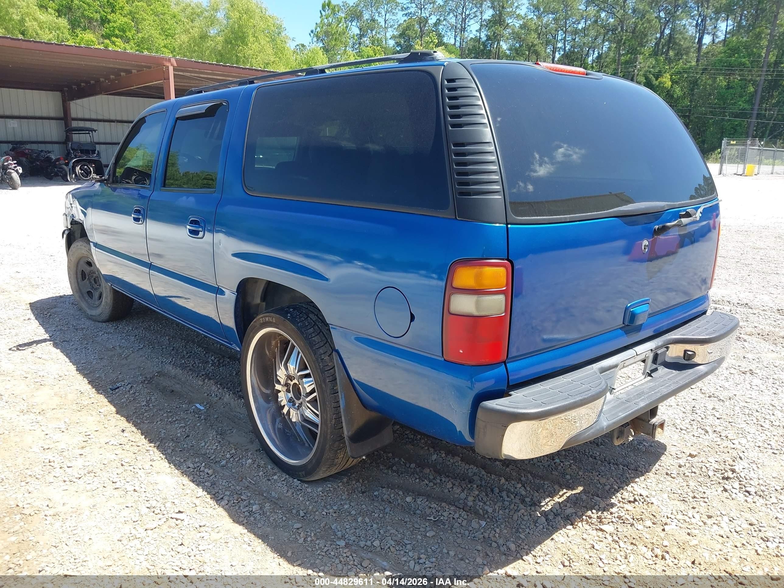 2003 Gmc Yukon Xl 1500 Sle Blue vin: 1GKEC16Z93J178775