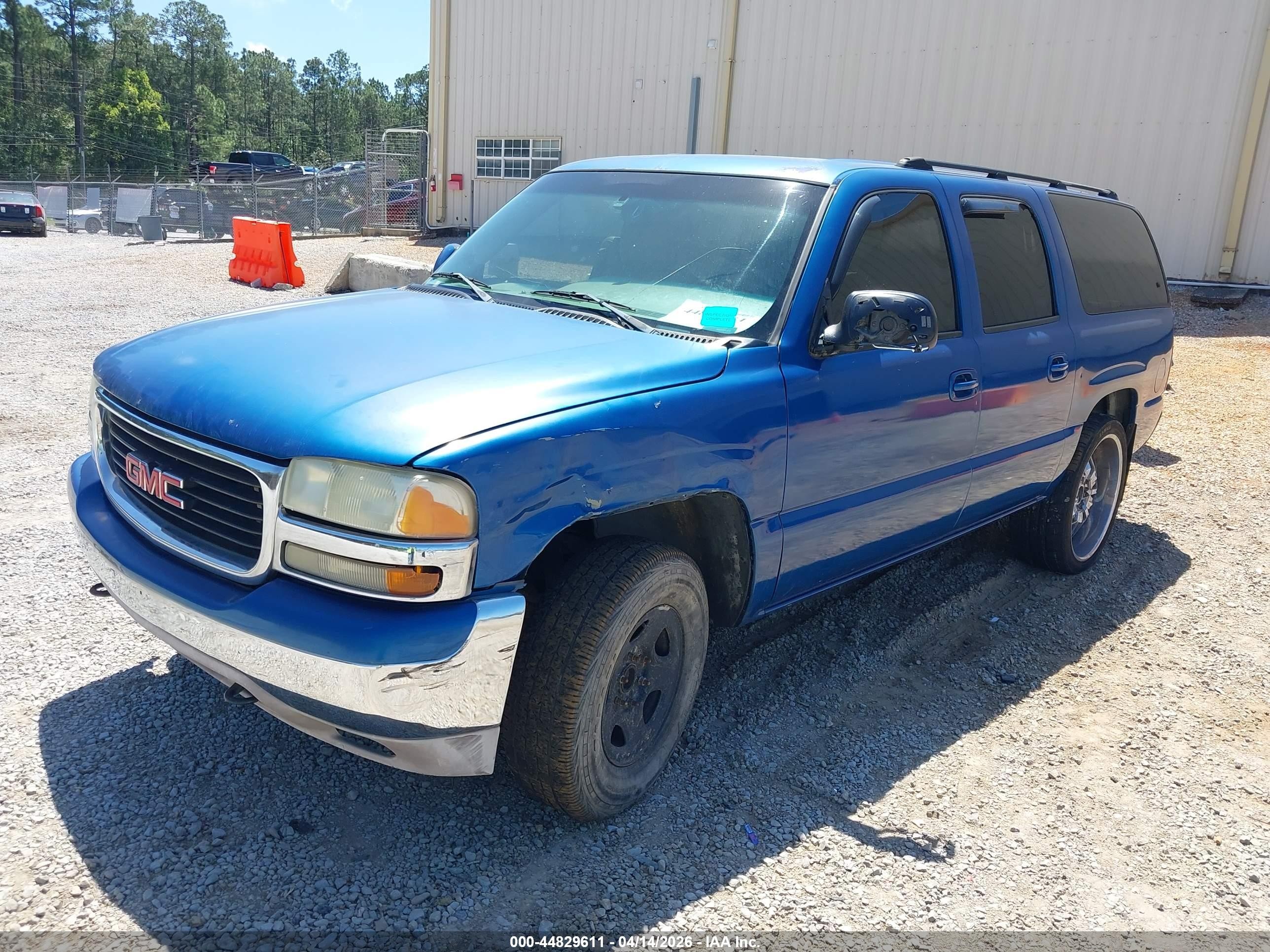 2003 Gmc Yukon Xl 1500 Sle Blue vin: 1GKEC16Z93J178775