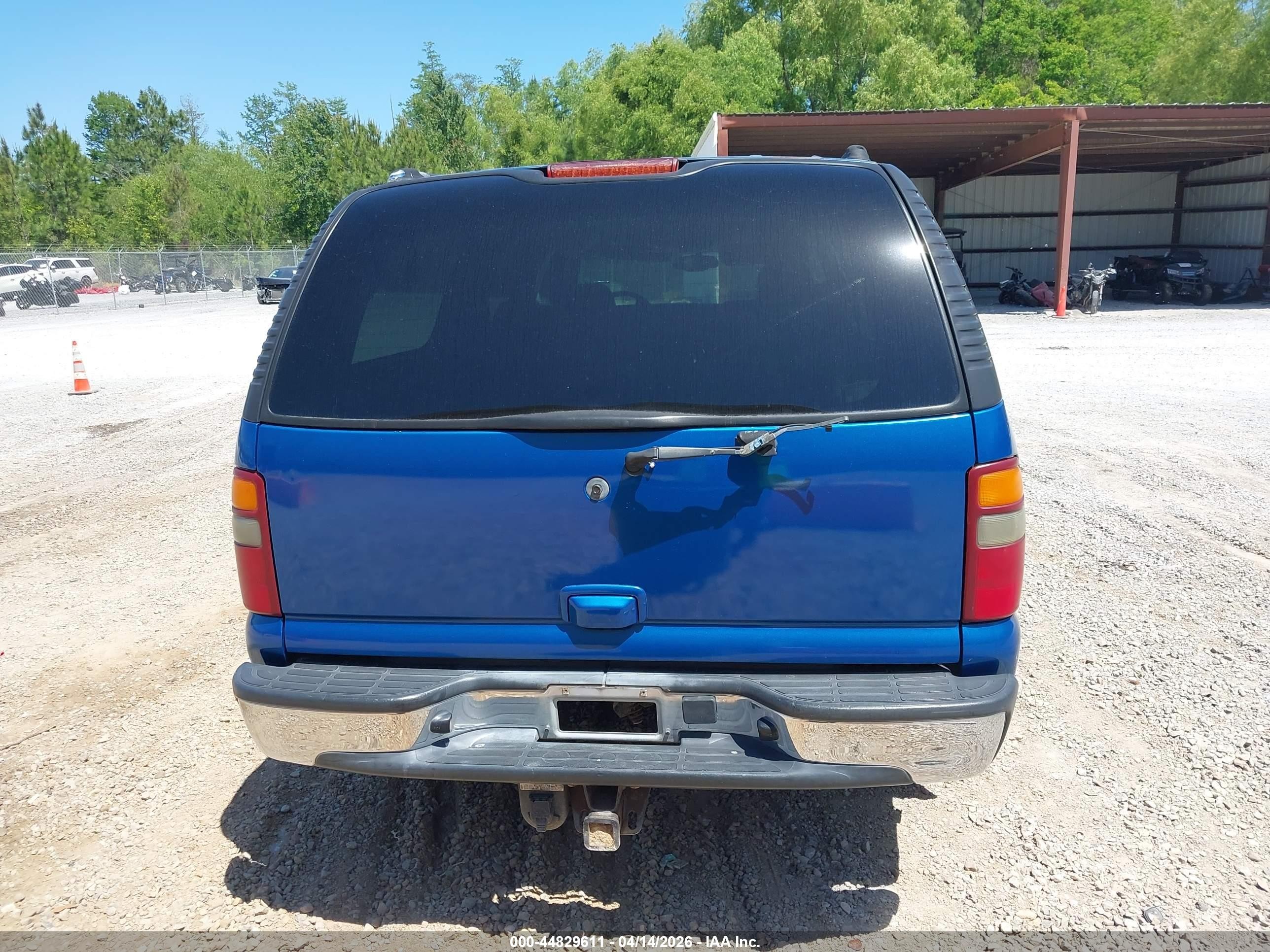2003 Gmc Yukon Xl 1500 Sle Blue vin: 1GKEC16Z93J178775