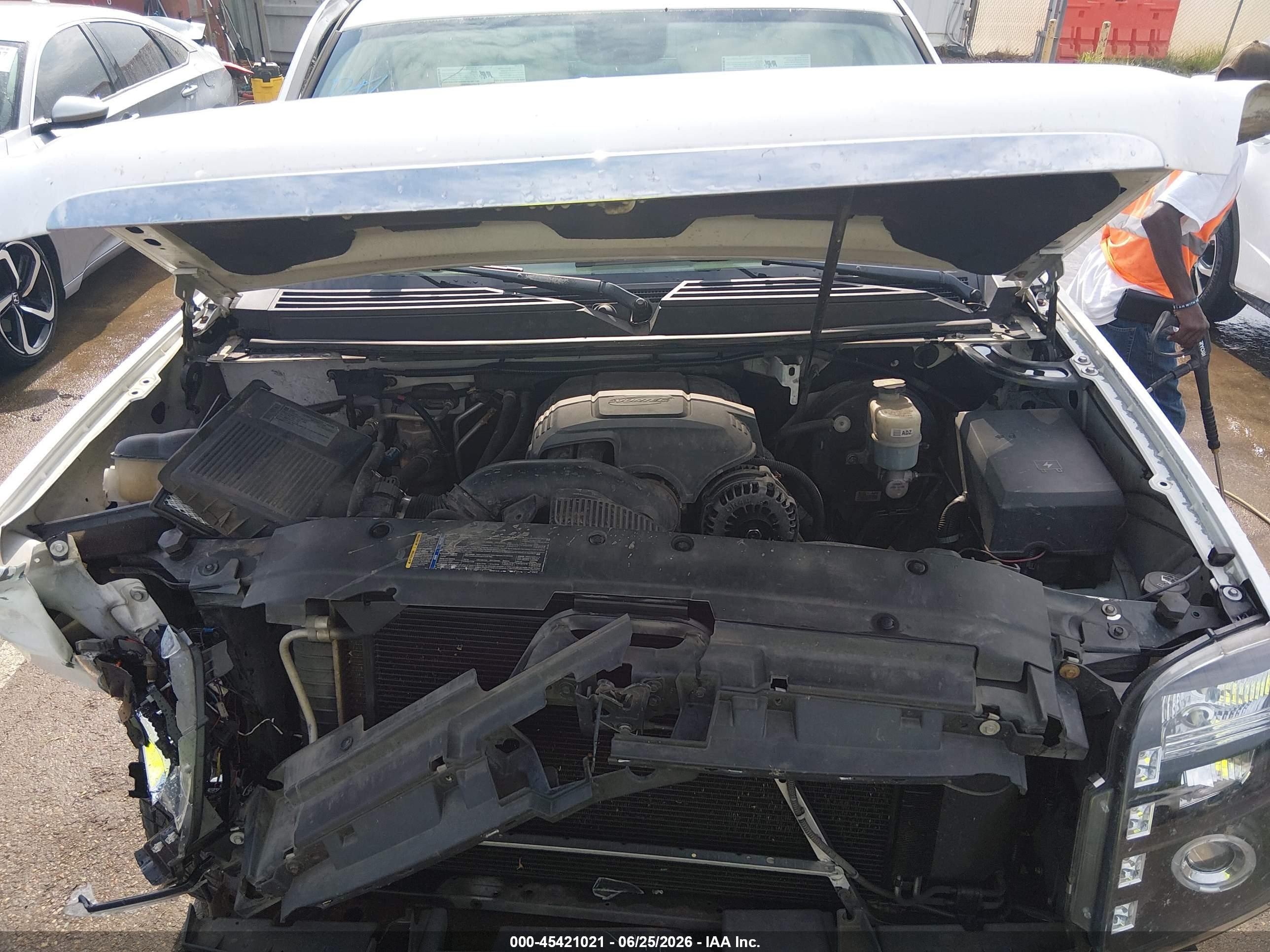 2009 Gmc Yukon Slt2 Белый vin: 1GKEC33309R206646