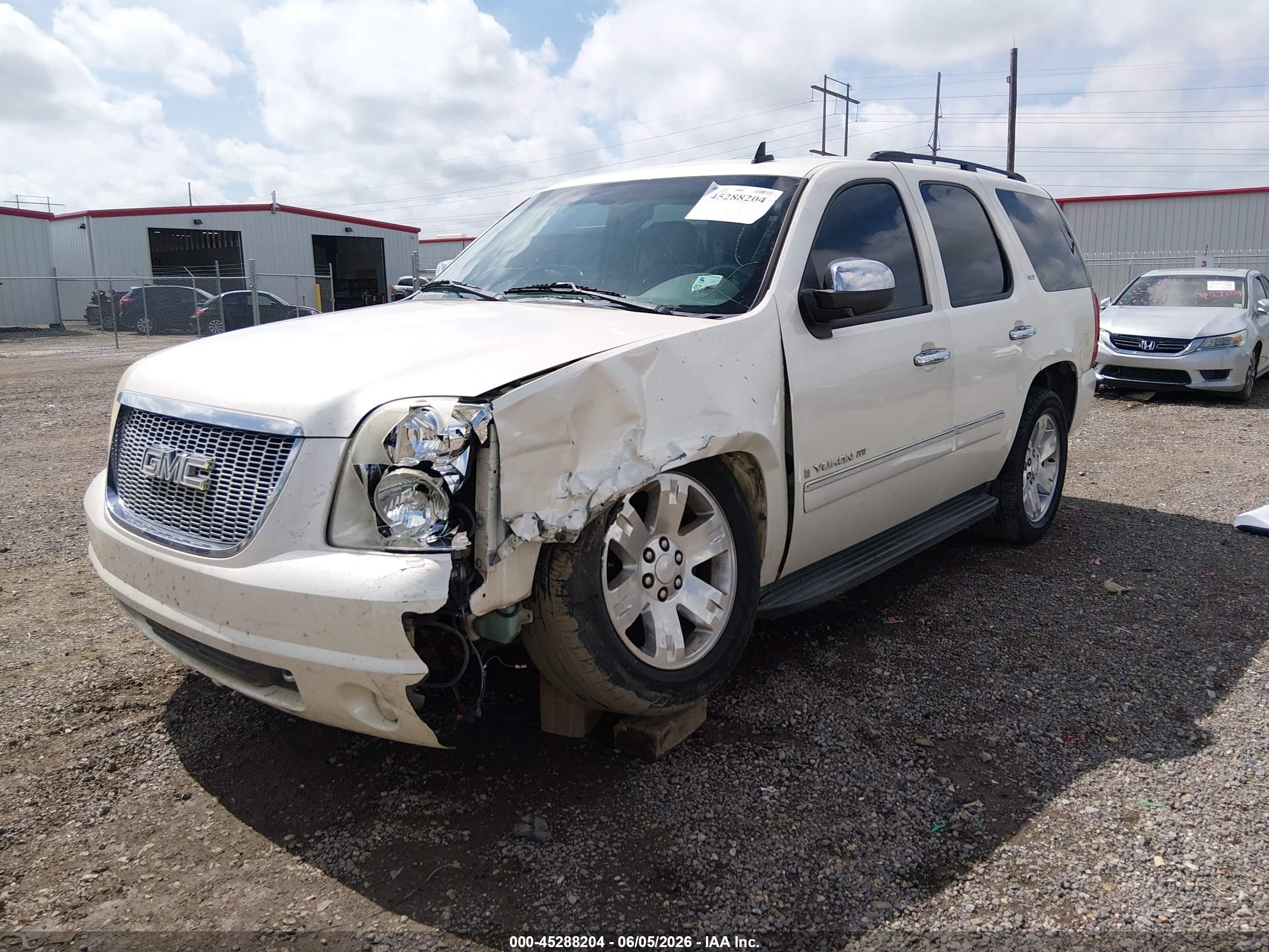 2009 Gmc Yukon Slt2 Белый vin: 1GKEC33369R224813