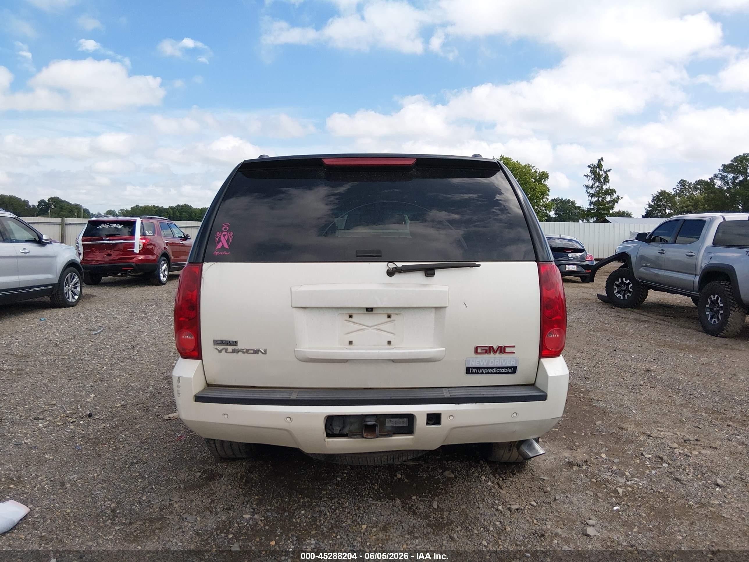 2009 Gmc Yukon Slt2 Белый vin: 1GKEC33369R224813