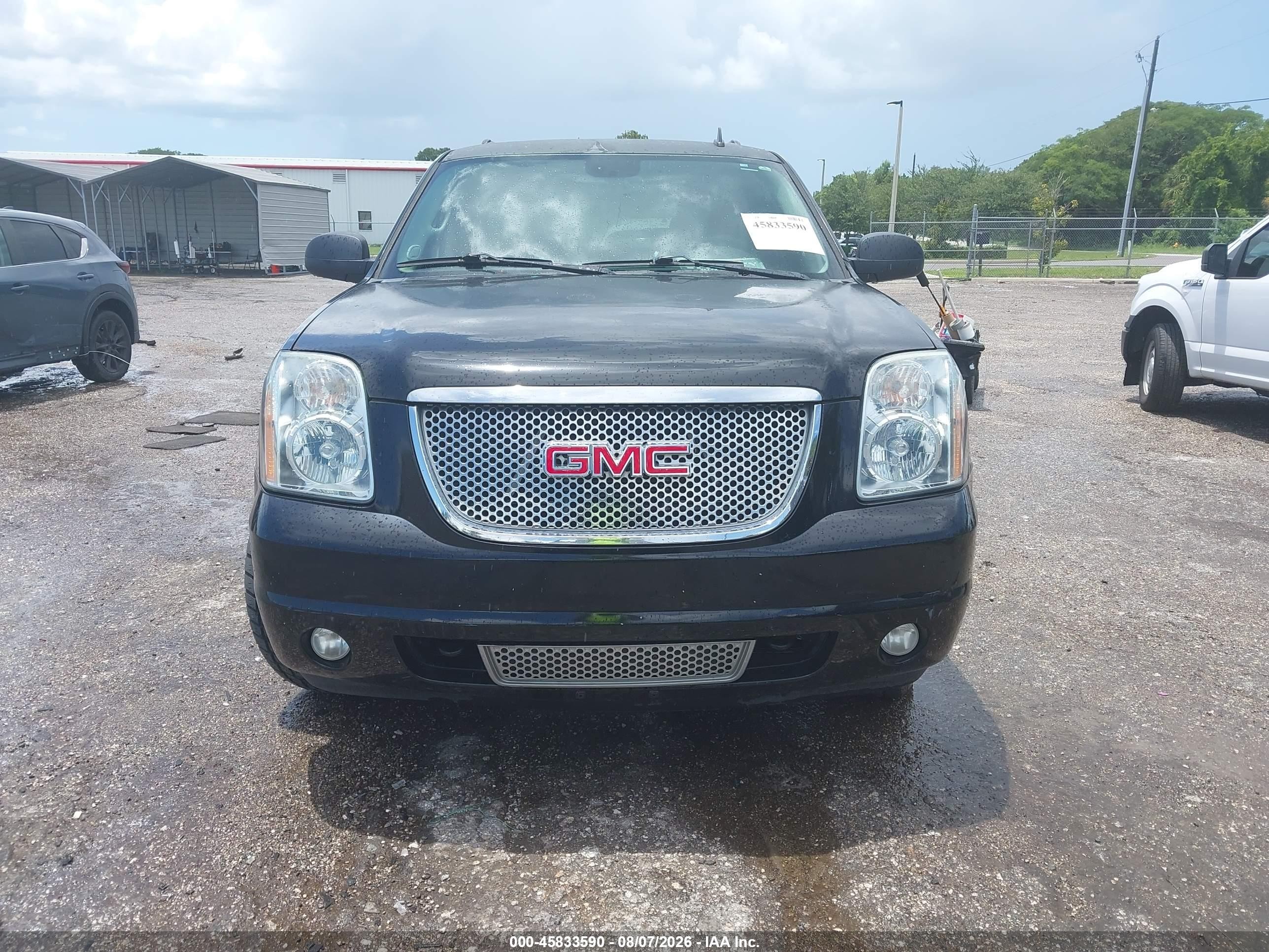 2008 Gmc Yukon Denali Black vin: 1GKEC63858J215157