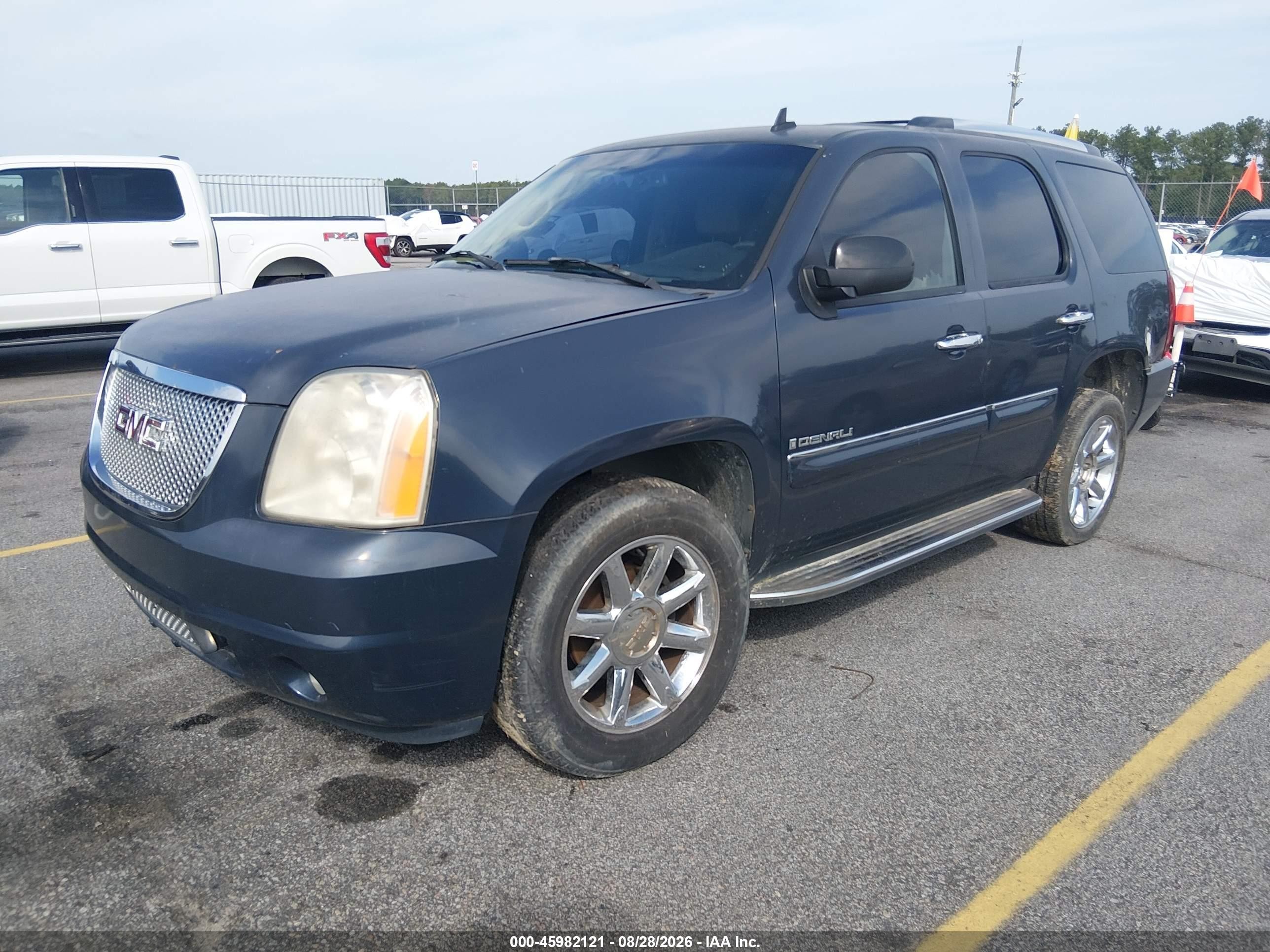 2008 Gmc Yukon Denali Blue vin: 1GKEC638X8J167445