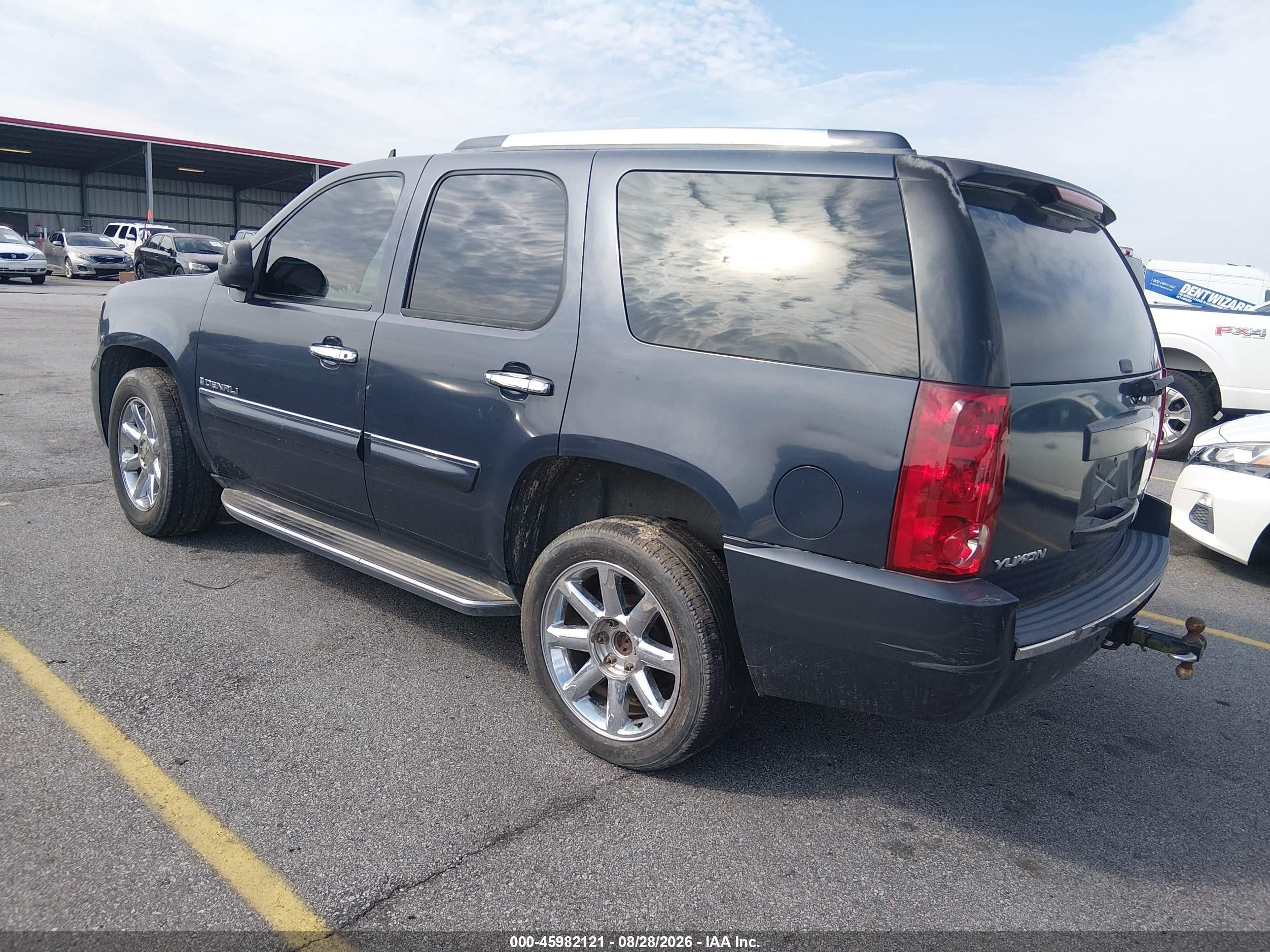 2008 Gmc Yukon Denali Blue vin: 1GKEC638X8J167445