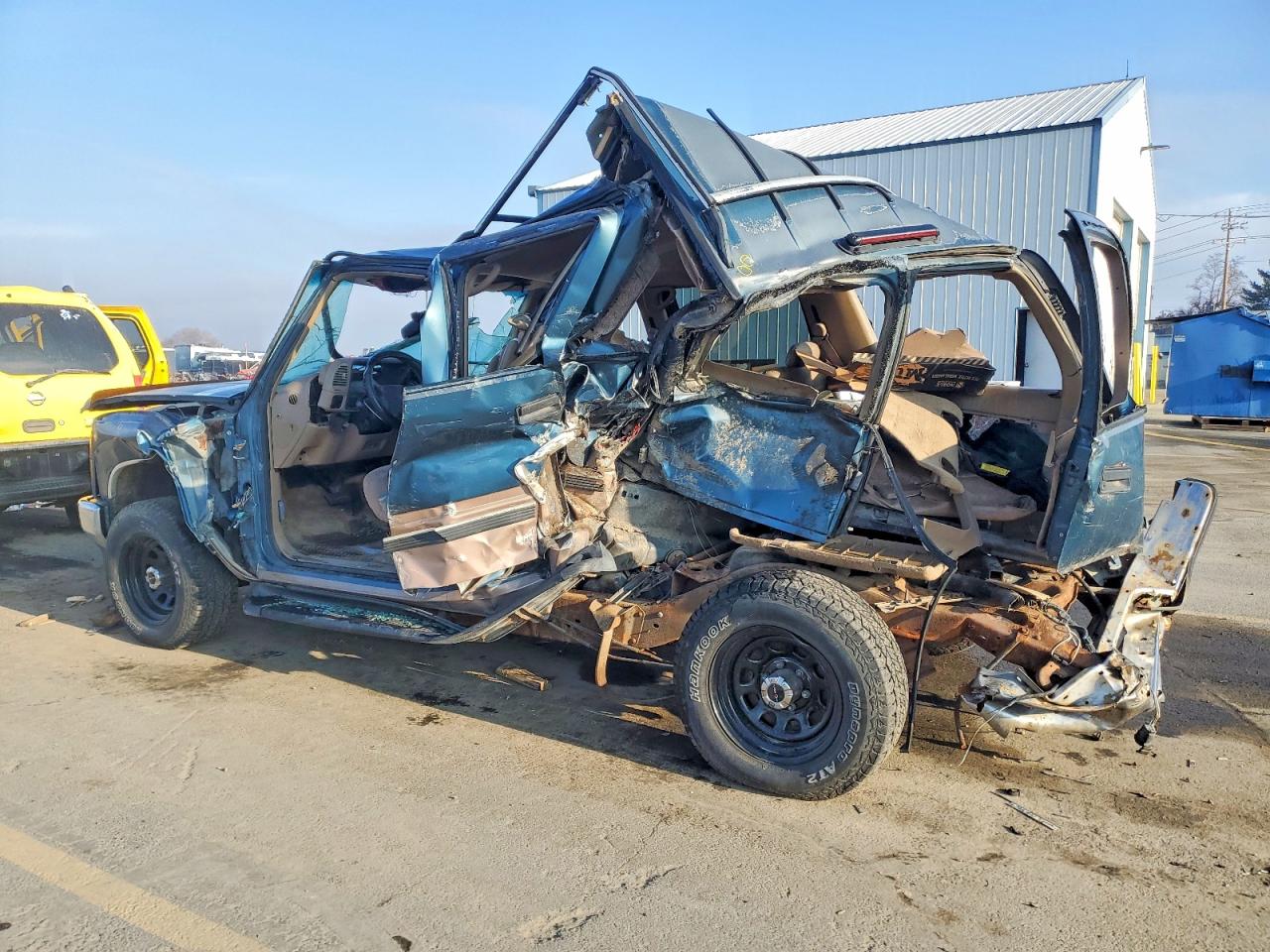 1995 Gmc Yukon Green vin: 1GKEK13K3SJ764641