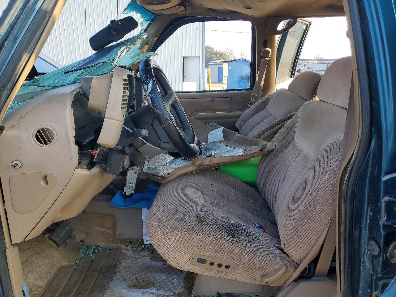 1995 Gmc Yukon Green vin: 1GKEK13K3SJ764641