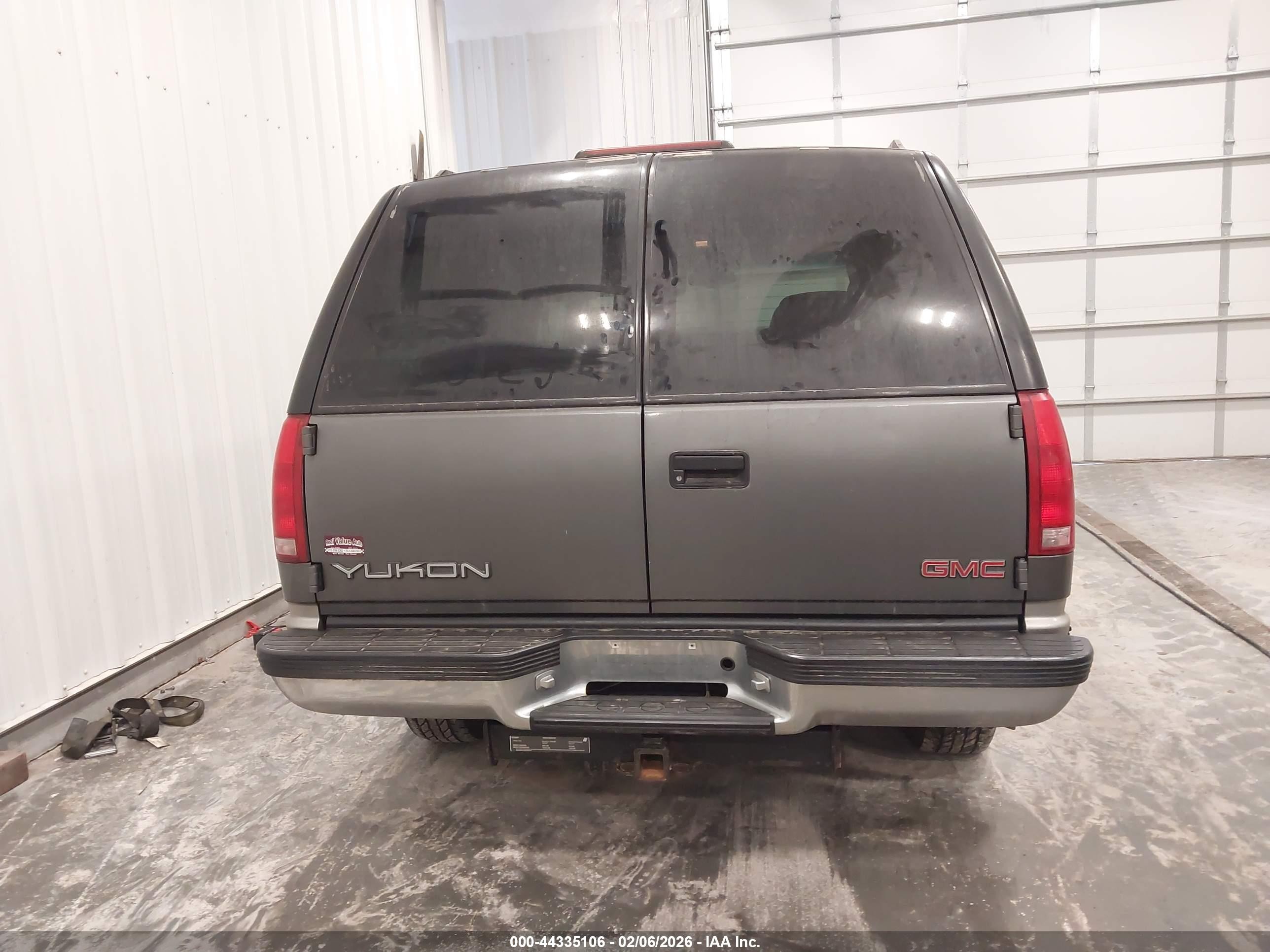 1999 Gmc Yukon Slt Cmi Gray vin: 1GKEK13R0XJ763872