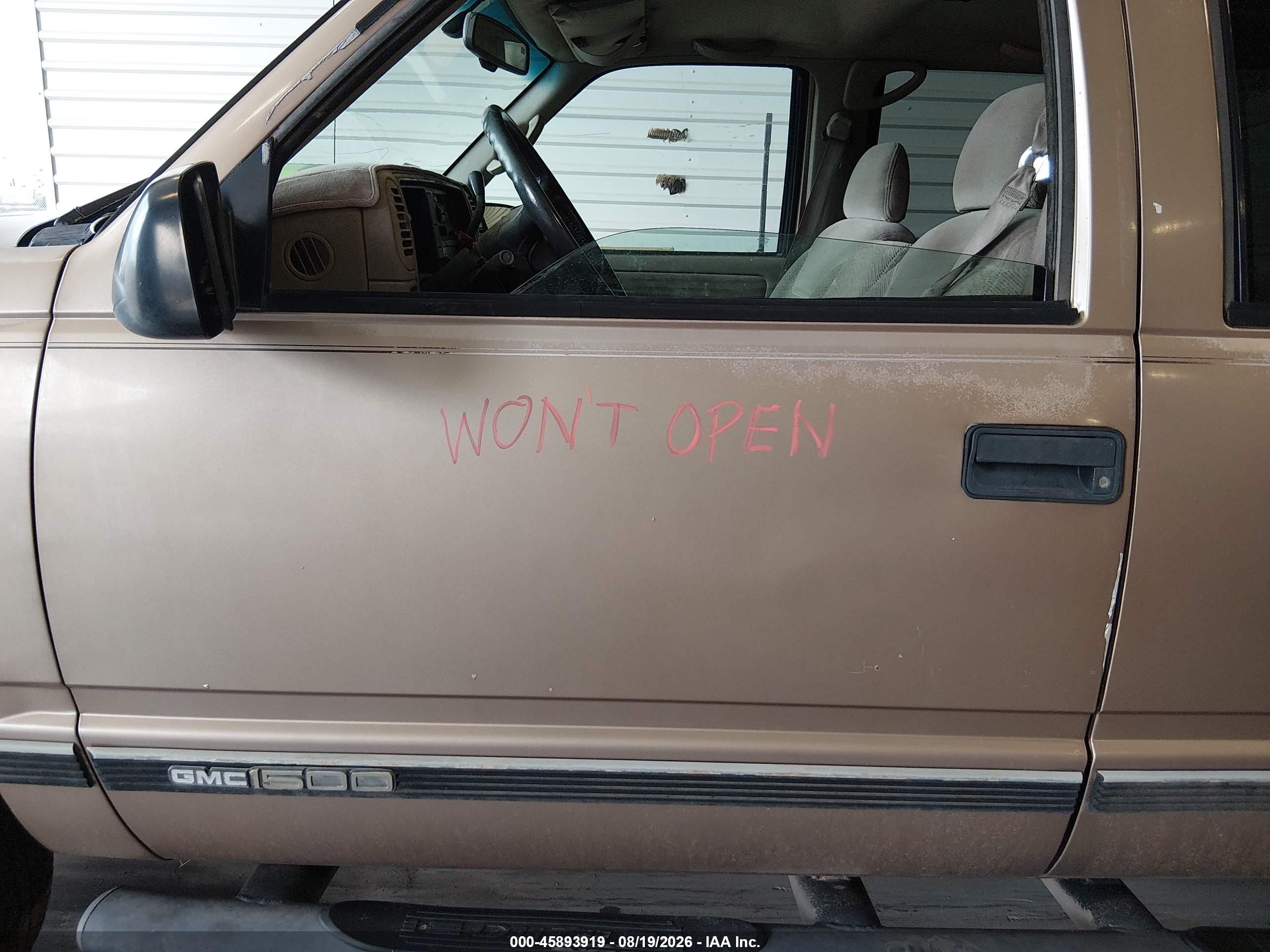 1996 Gmc Yukon   Коричневый vin: 1GKEK13R2TJ753970