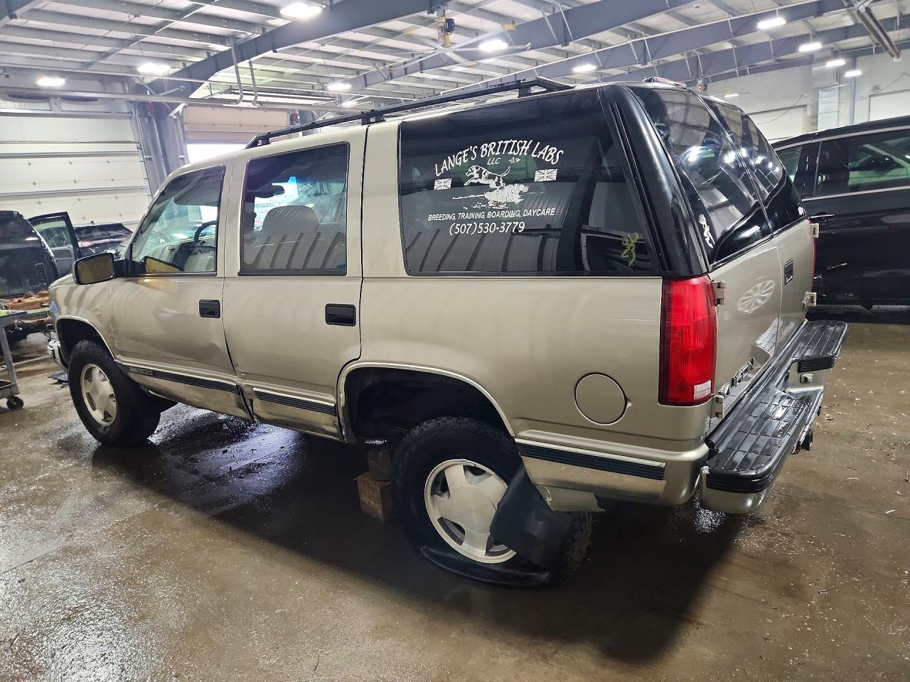 1998 Gmc Yukon Tan vin: 1GKEK13R3WJ707861