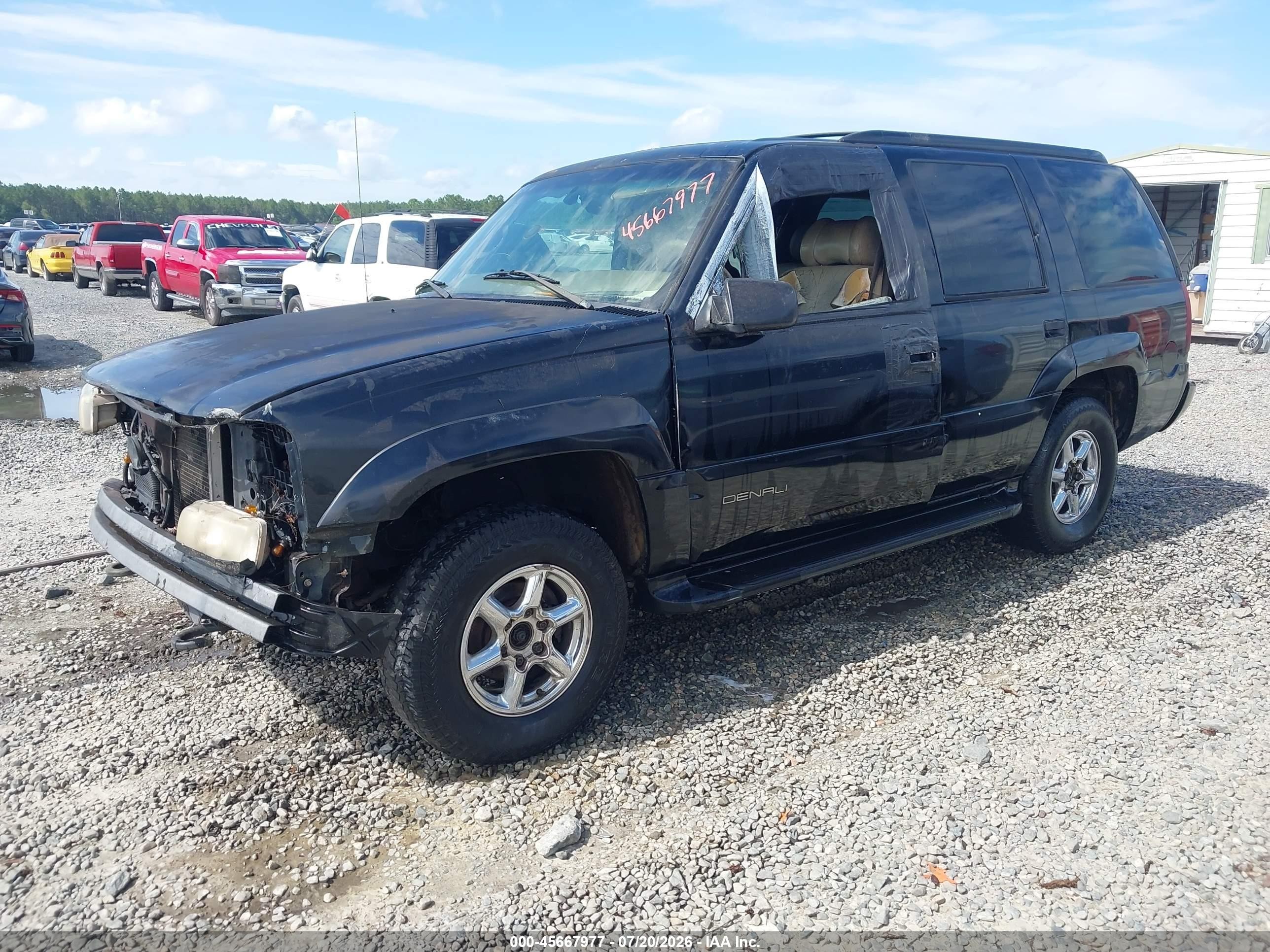 1999 Gmc Denali   Черный vin: 1GKEK13R3XR921283