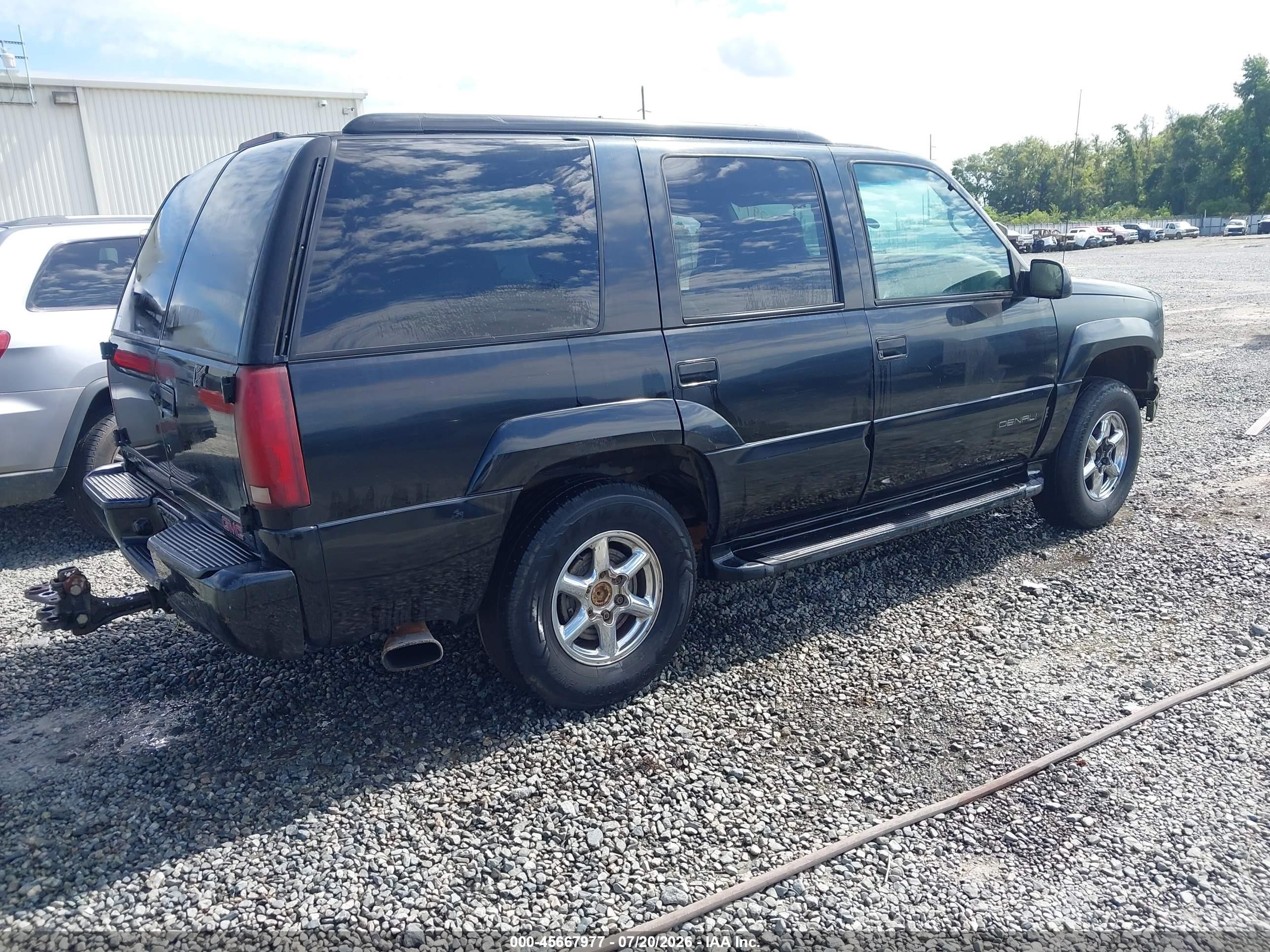 1999 Gmc Denali   Черный vin: 1GKEK13R3XR921283