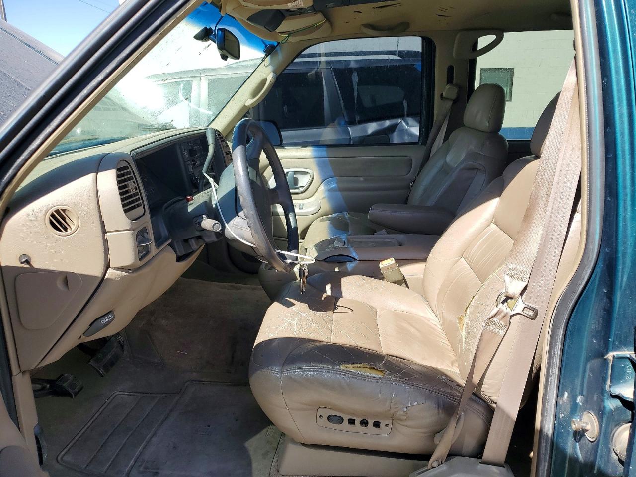 1996 Gmc Yukon Green vin: 1GKEK13R5TJ751758