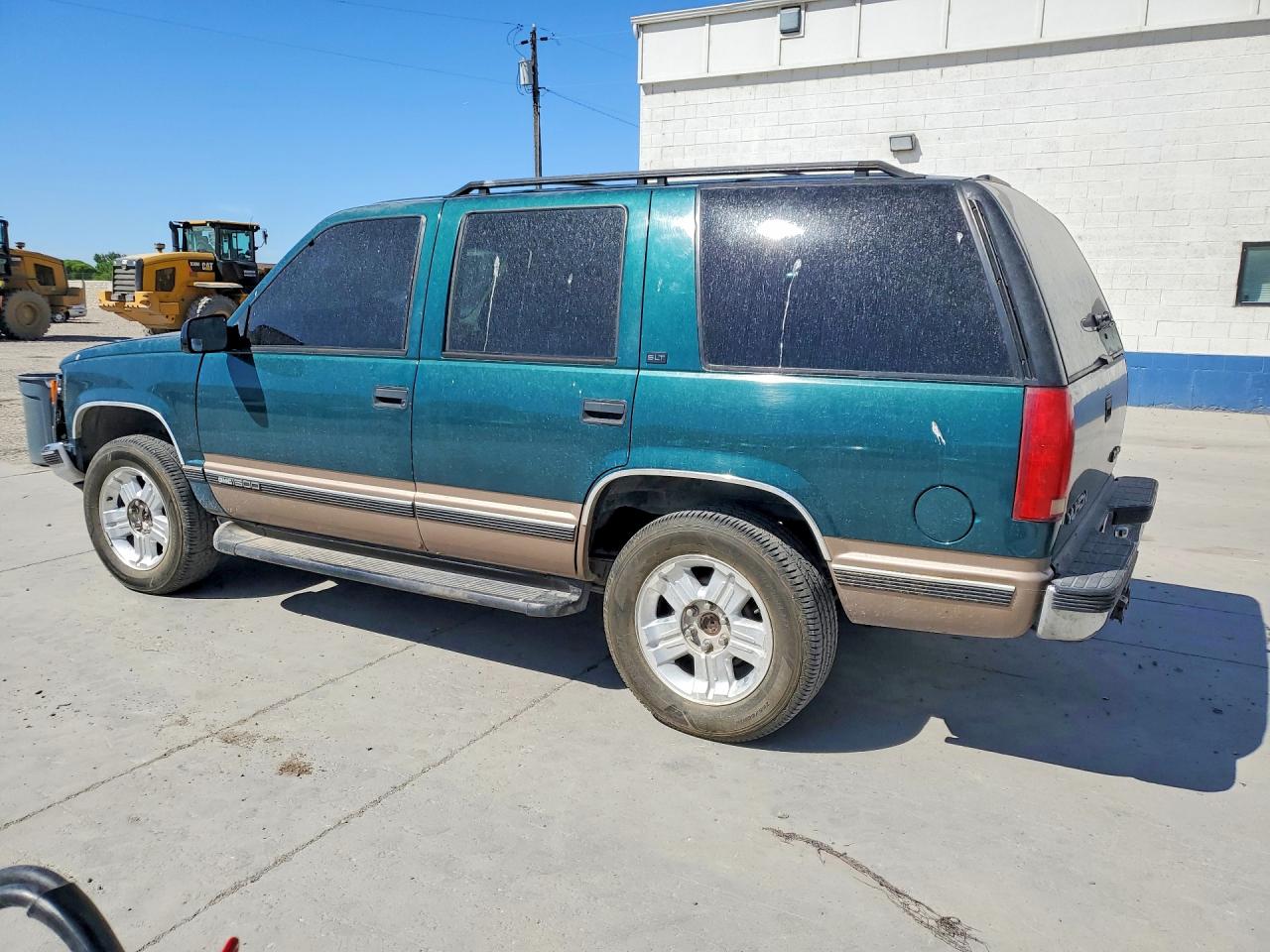 1996 Gmc Yukon Green vin: 1GKEK13R5TJ751758