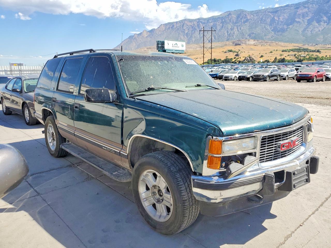 1996 Gmc Yukon Green vin: 1GKEK13R5TJ751758