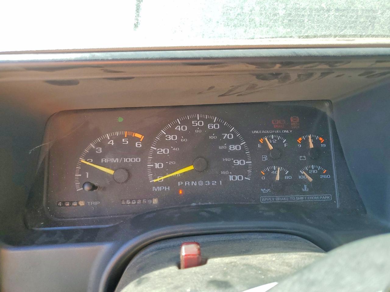 1996 Gmc Yukon Green vin: 1GKEK13R5TJ751758