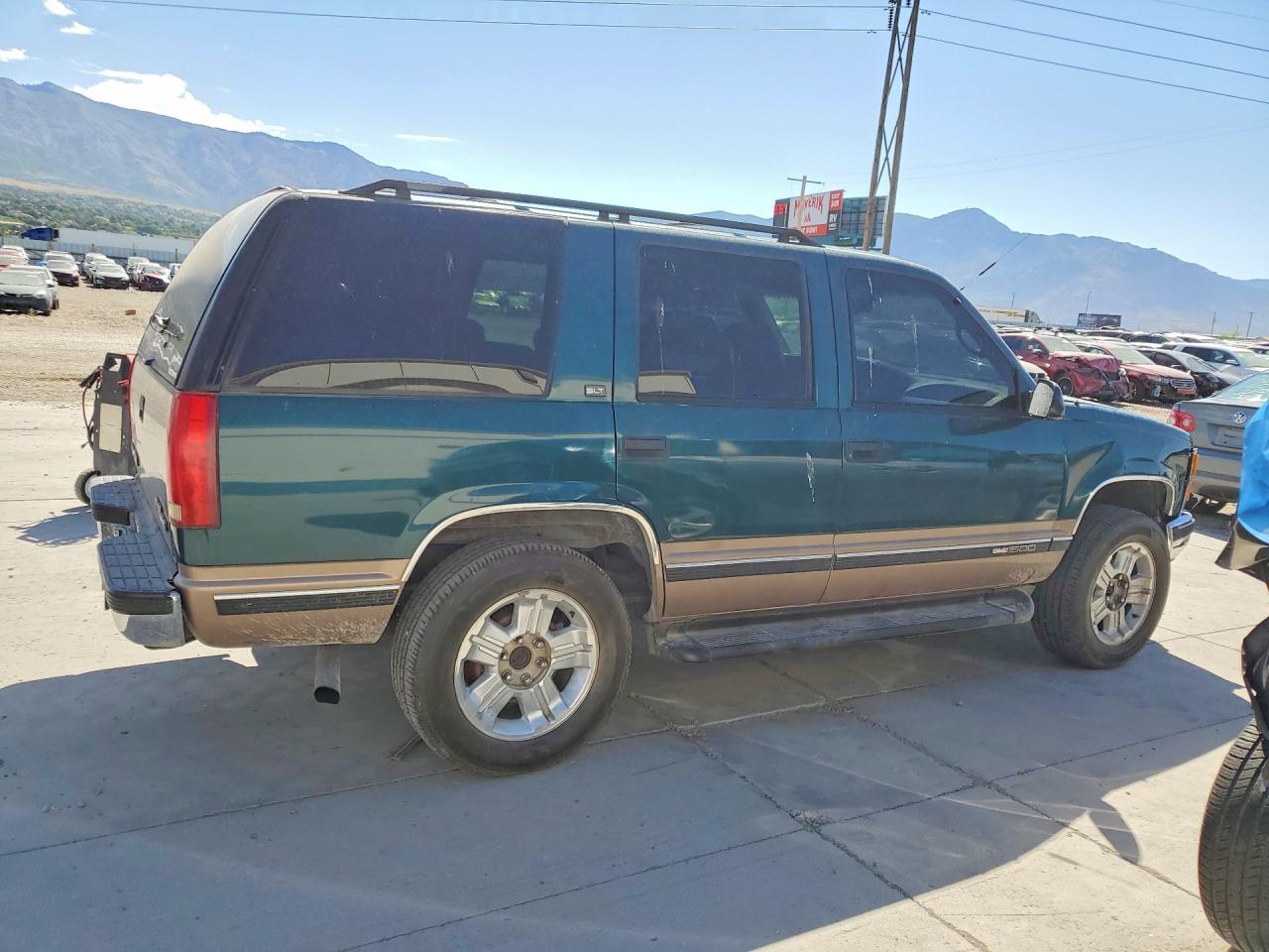 1996 Gmc Yukon Green vin: 1GKEK13R5TJ751758