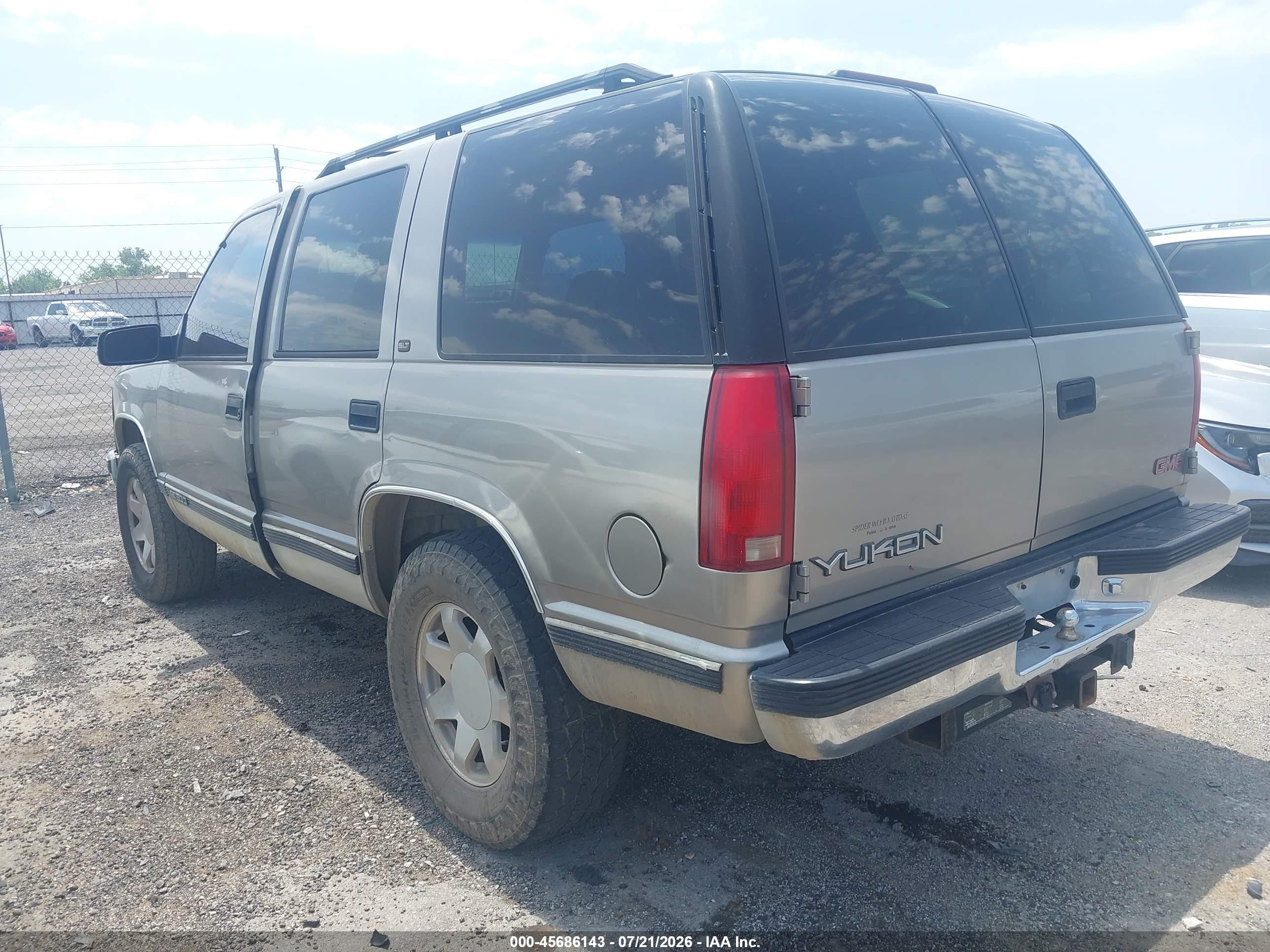 1999 Gmc Yukon Slt Gm Buypower Beige vin: 1GKEK13R5XJ768534