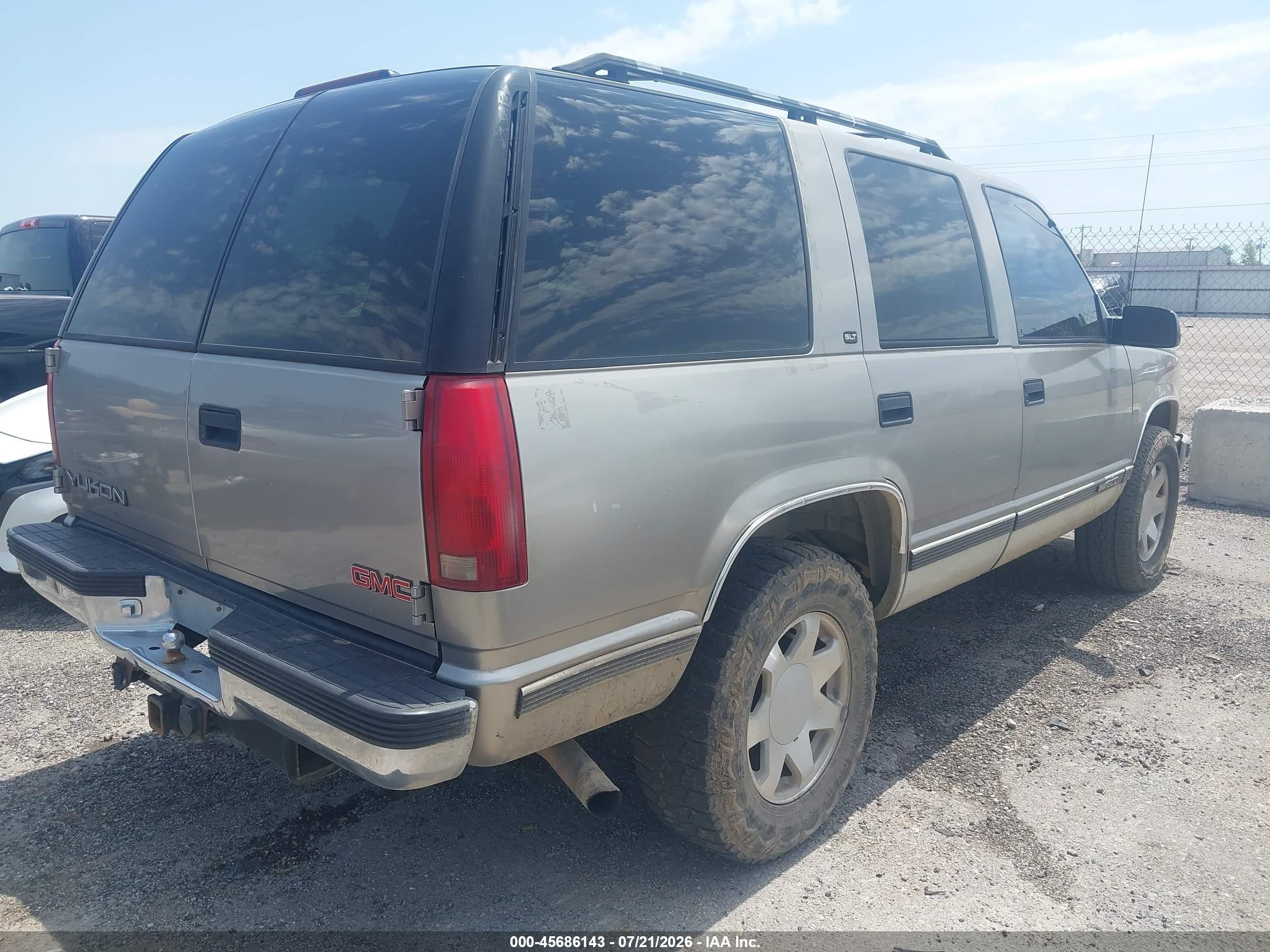 1999 Gmc Yukon Slt Gm Buypower Beige vin: 1GKEK13R5XJ768534