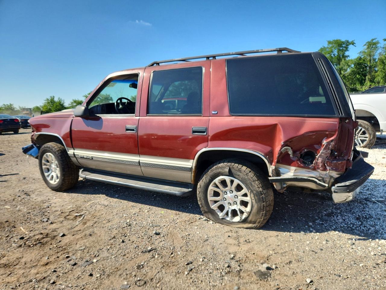 1999 Gmc Yukon Brown vin: 1GKEK13R6XJ723618