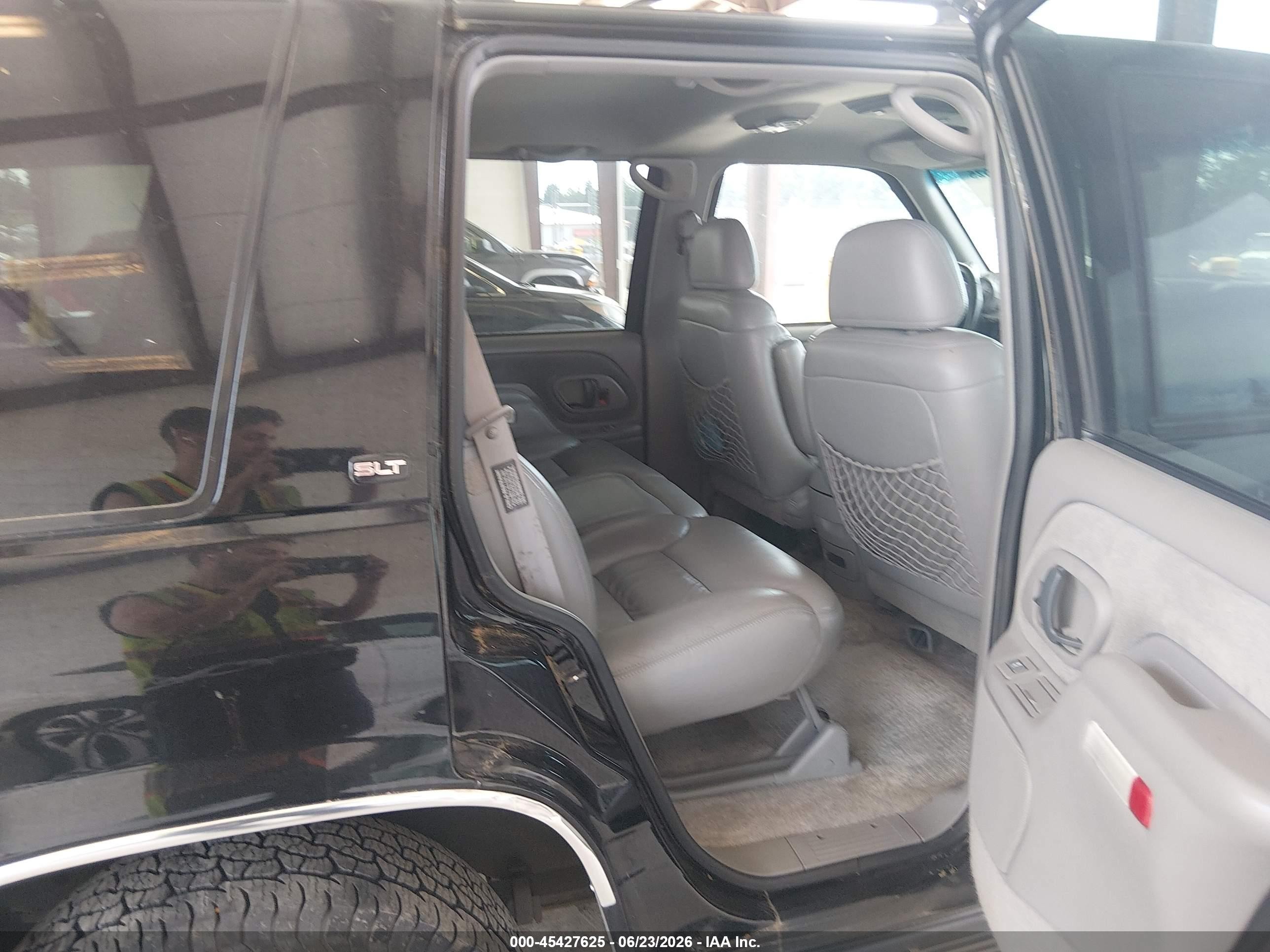 1997 Gmc Yukon Slt Cmi Black vin: 1GKEK13R8VJ747321