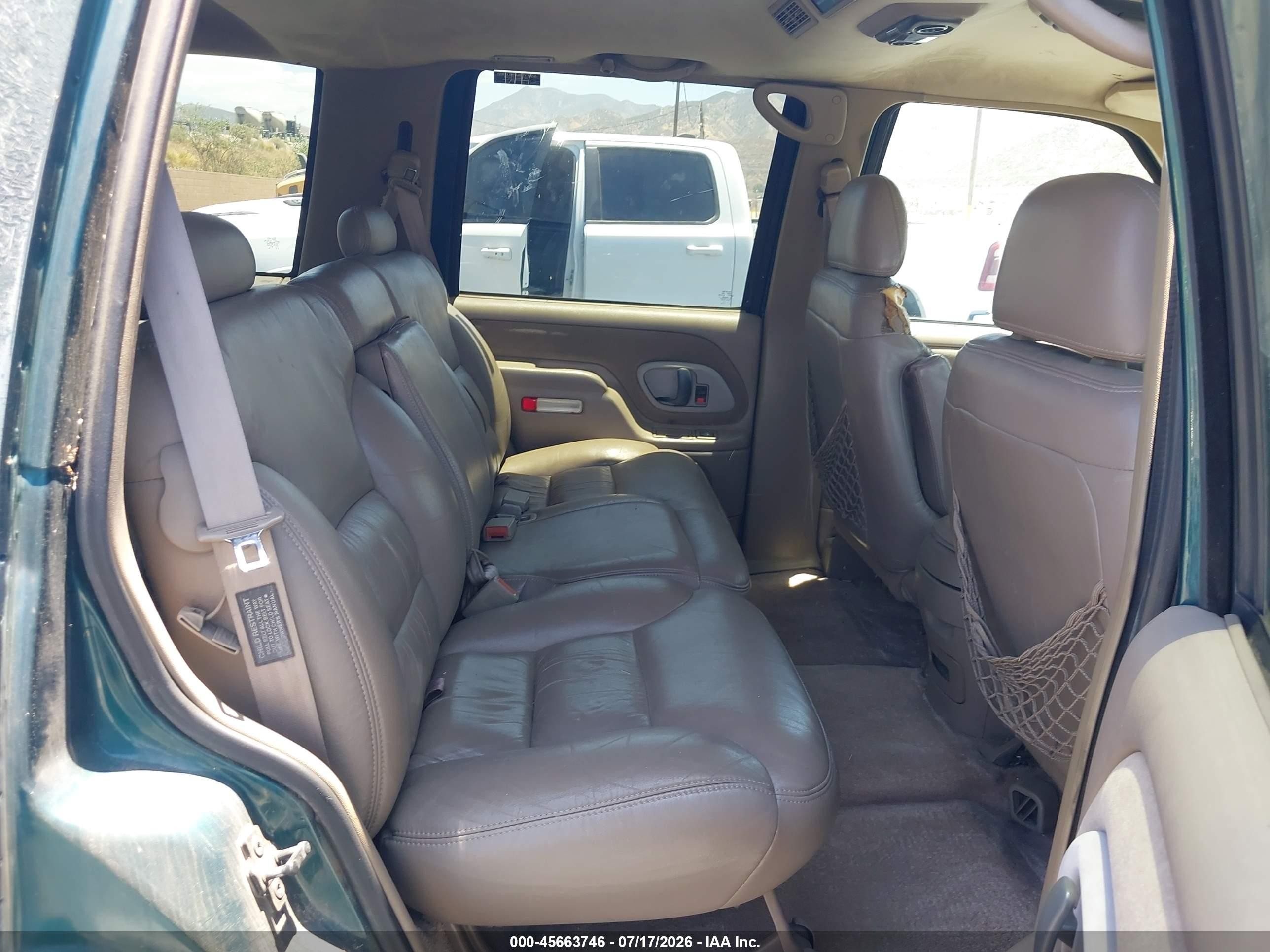 1998 Gmc Yukon Slt Зеленый vin: 1GKEK13R8WJ702333