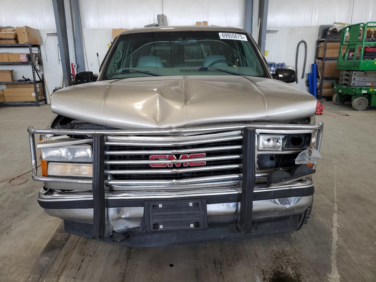 1999 Gmc Yukon Gray vin: 1GKEK13R8XJ726875