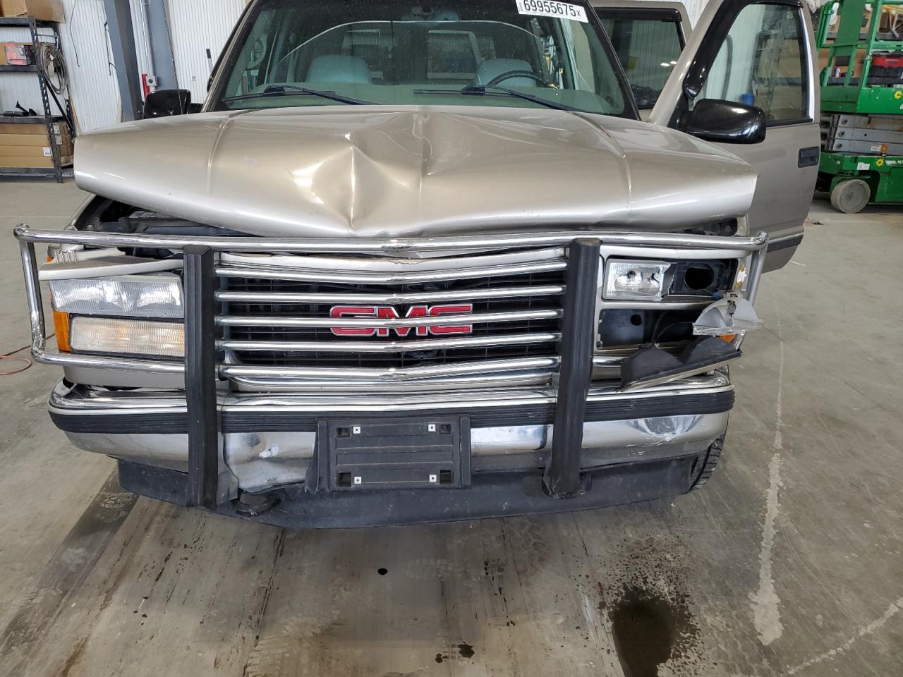 1999 Gmc Yukon Gray vin: 1GKEK13R8XJ726875