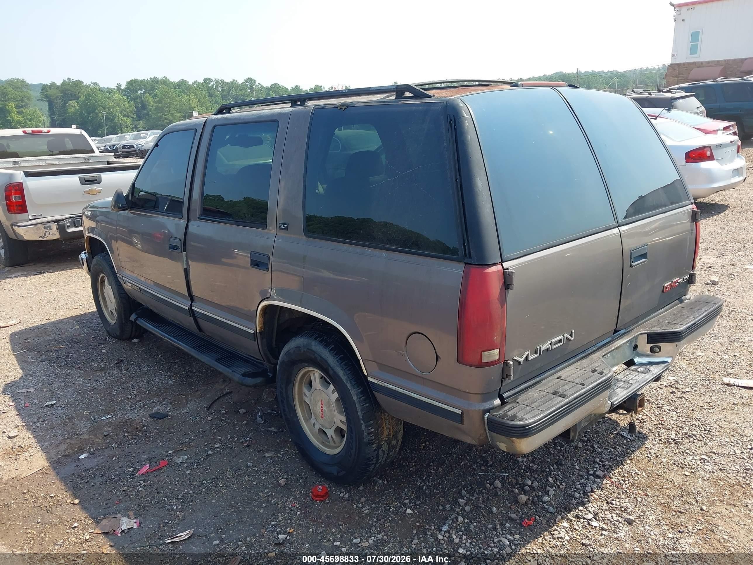 1997 Gmc Yukon Slt Cmi Желто-коричневый vin: 1GKEK13R9VJ703571