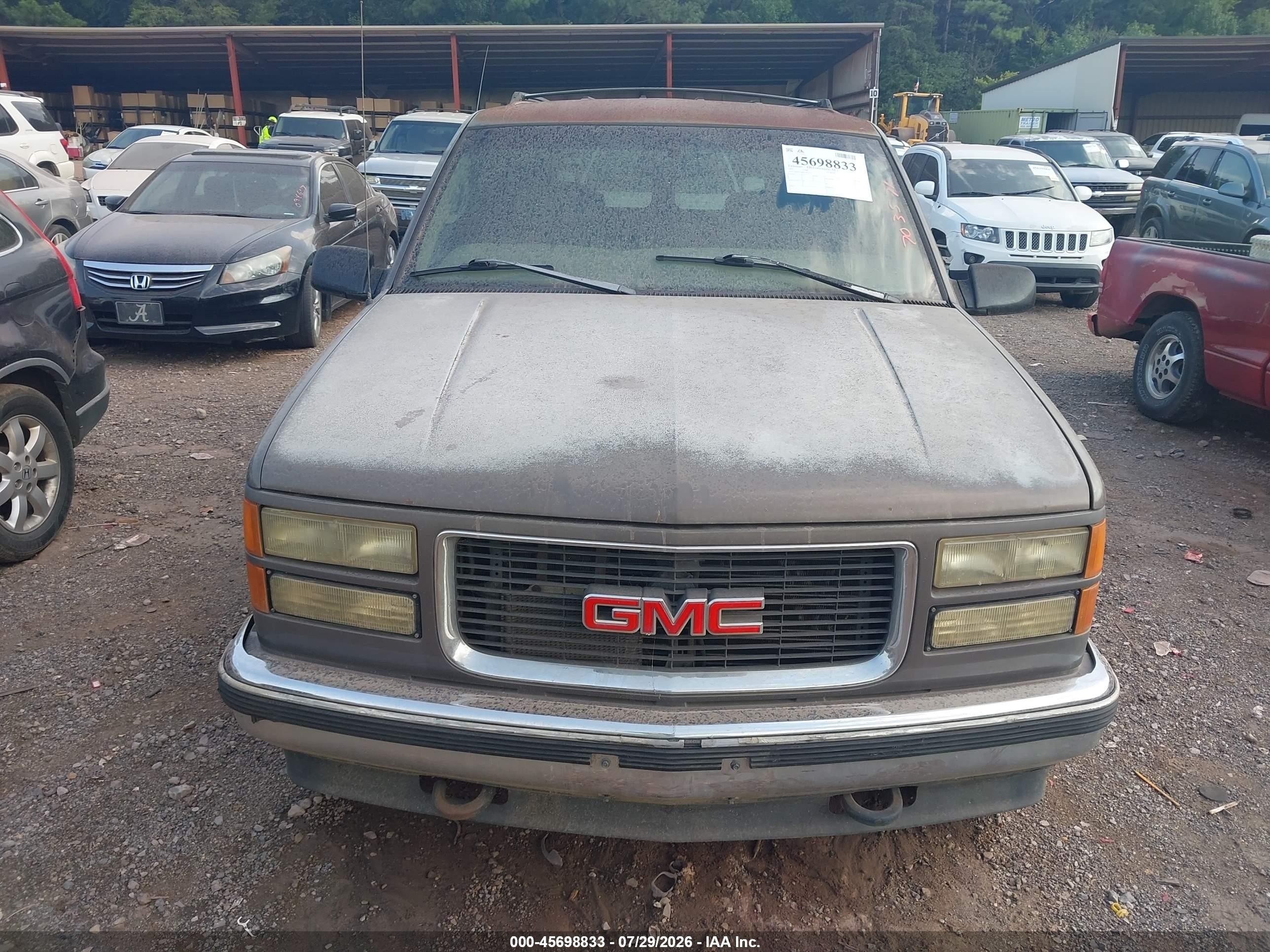 1997 Gmc Yukon Slt Cmi Желто-коричневый vin: 1GKEK13R9VJ703571