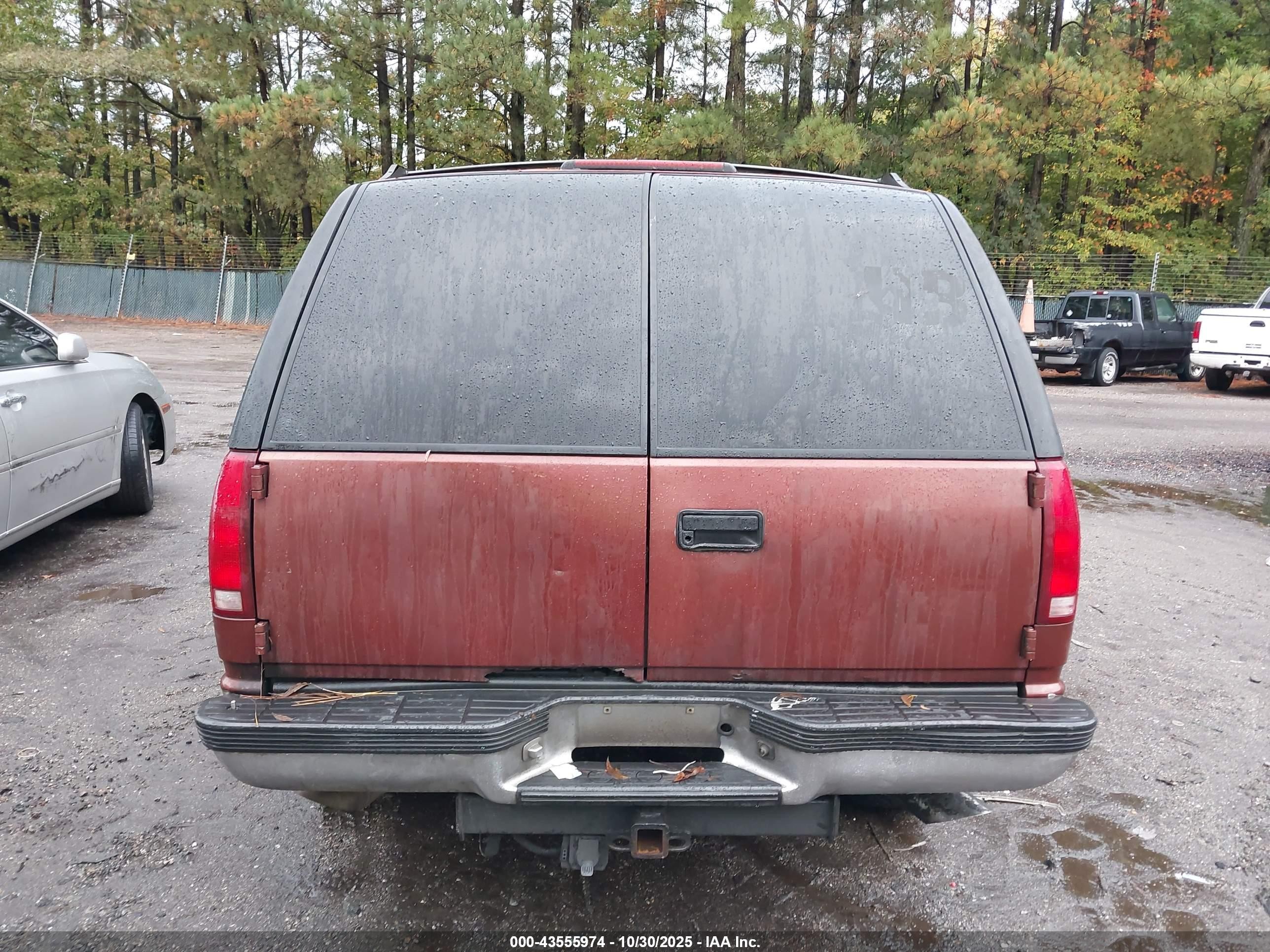 1999 Gmc Yukon Slt Cmi Brown vin: 1GKEK13R9XR506548