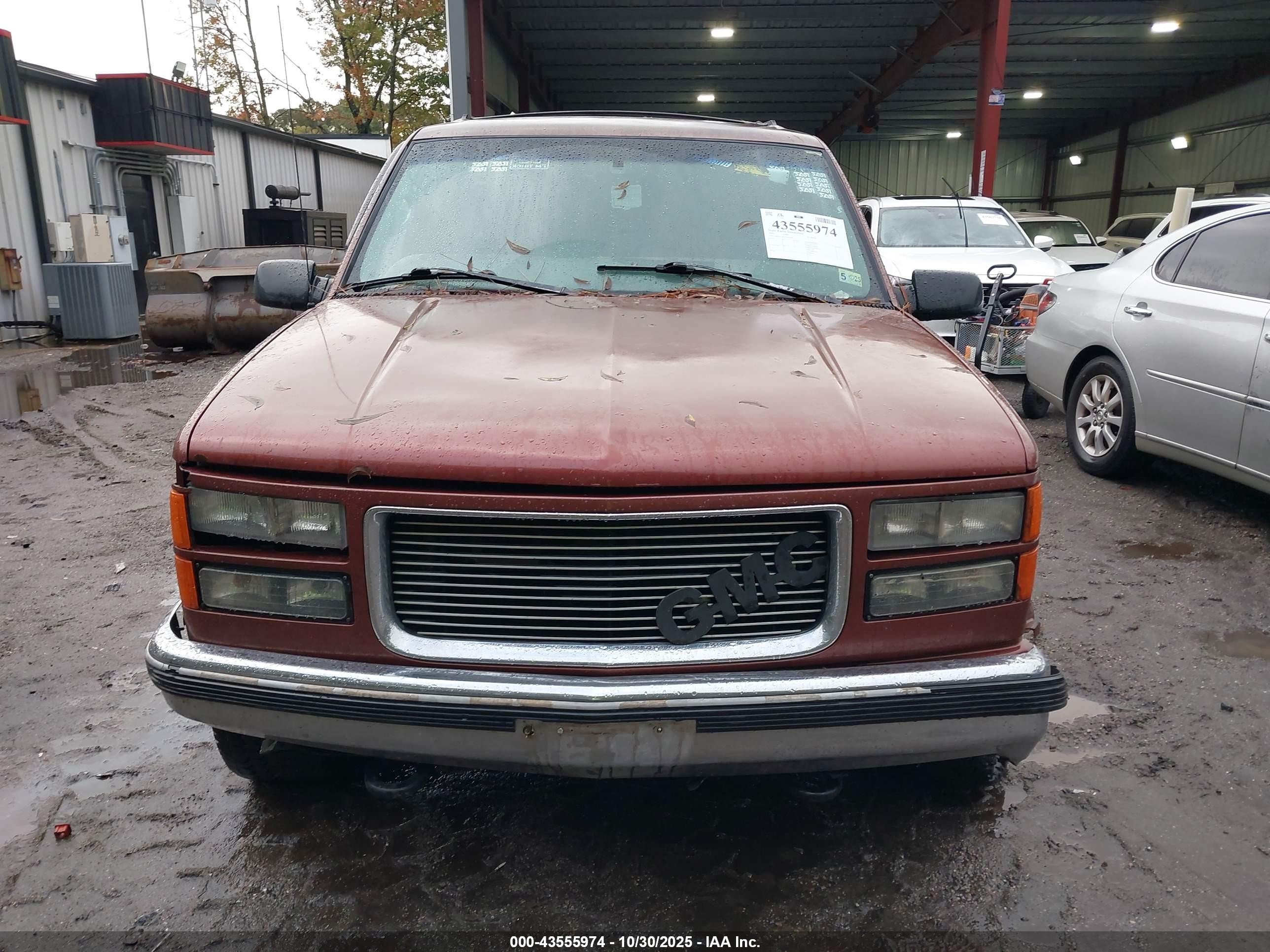 1999 Gmc Yukon Slt Cmi Brown vin: 1GKEK13R9XR506548
