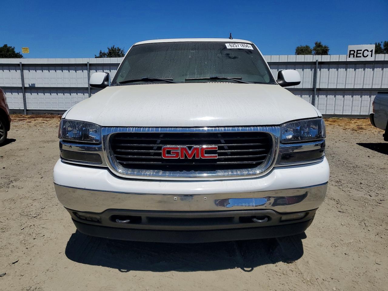 2006 Gmc Yukon White vin: 1GKEK13T06J116110