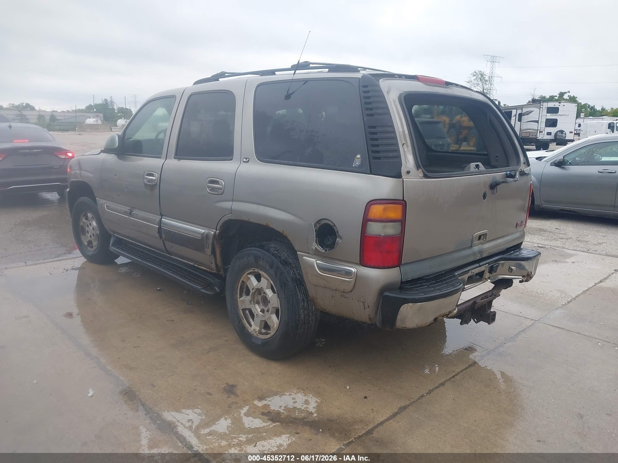 2001 Gmc Yukon Slt Beige vin: 1GKEK13T11J129571