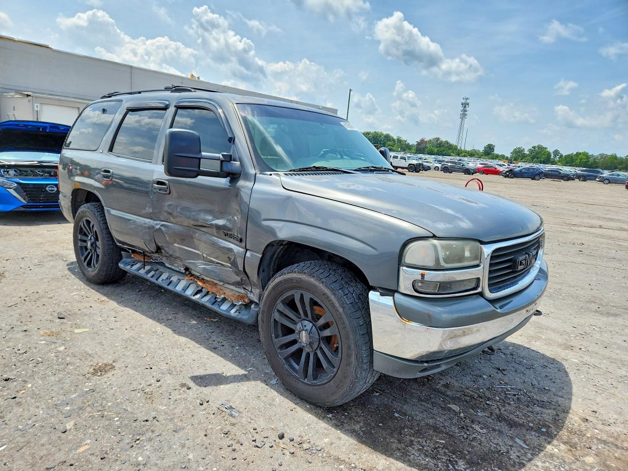 2001 Gmc Yukon Gray vin: 1GKEK13T11J229685
