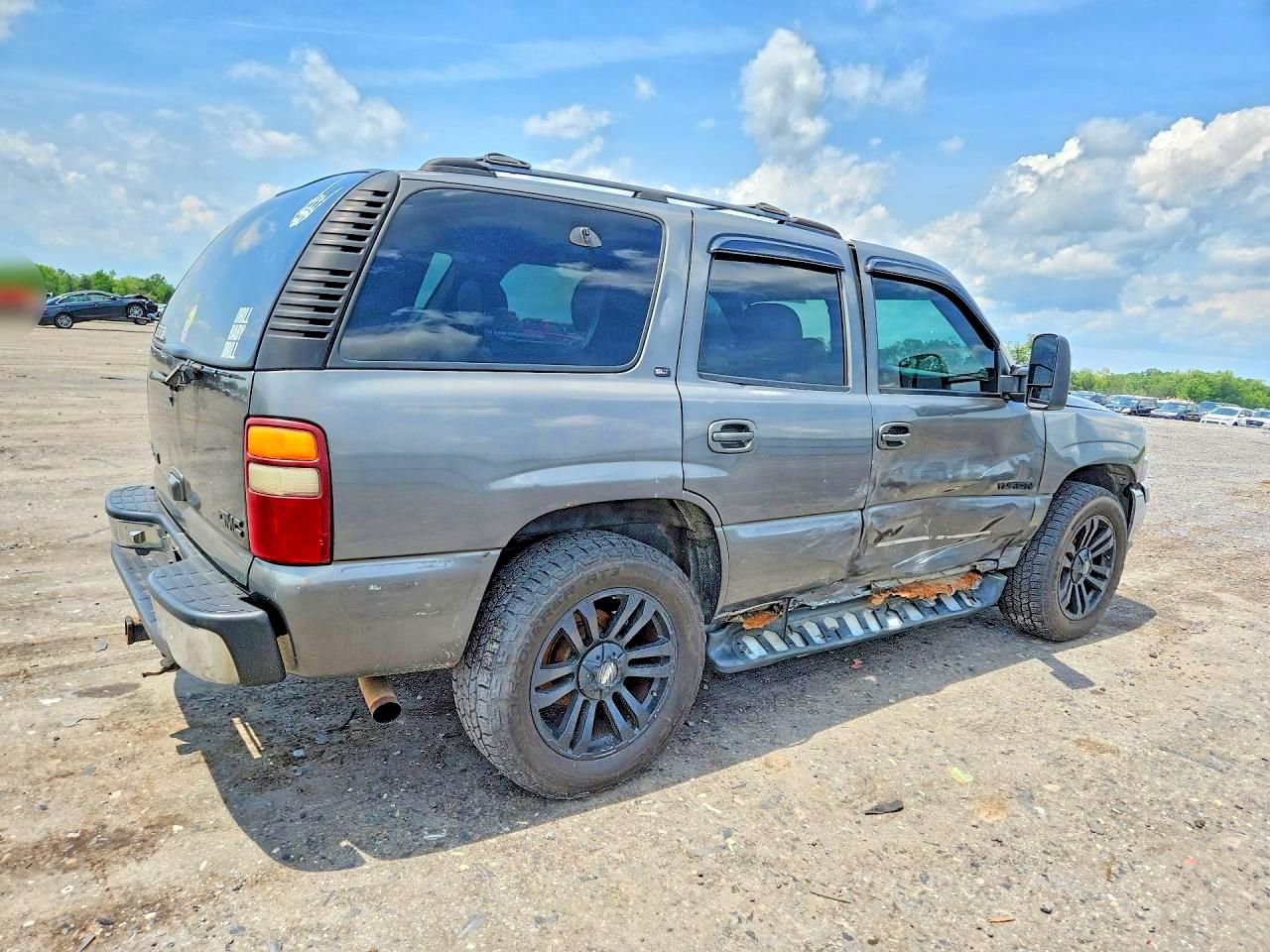 2001 Gmc Yukon Gray vin: 1GKEK13T11J229685