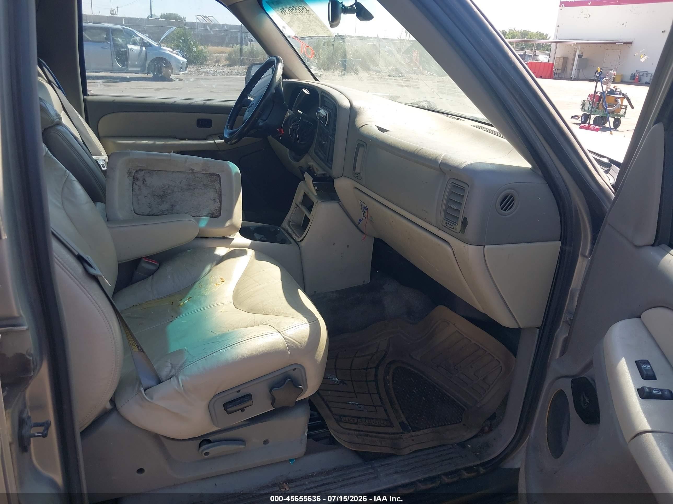 2001 Gmc Yukon Slt Tan vin: 1GKEK13T11J249113