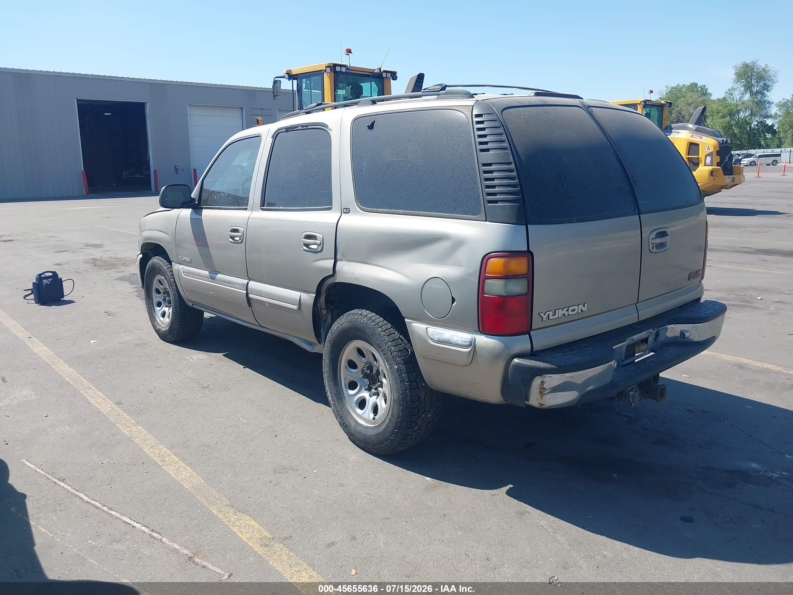 2001 Gmc Yukon Slt Tan vin: 1GKEK13T11J249113