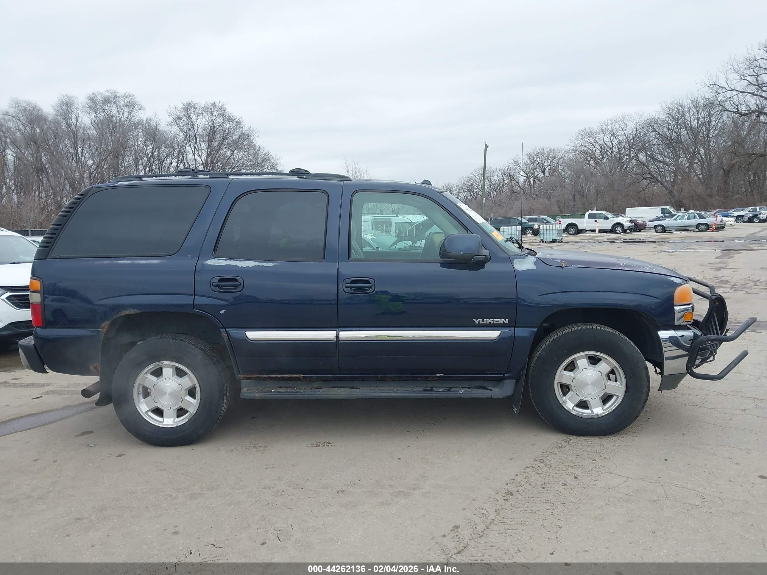 2005 Gmc Yukon Slt Dark Blue vin: 1GKEK13T35J138312