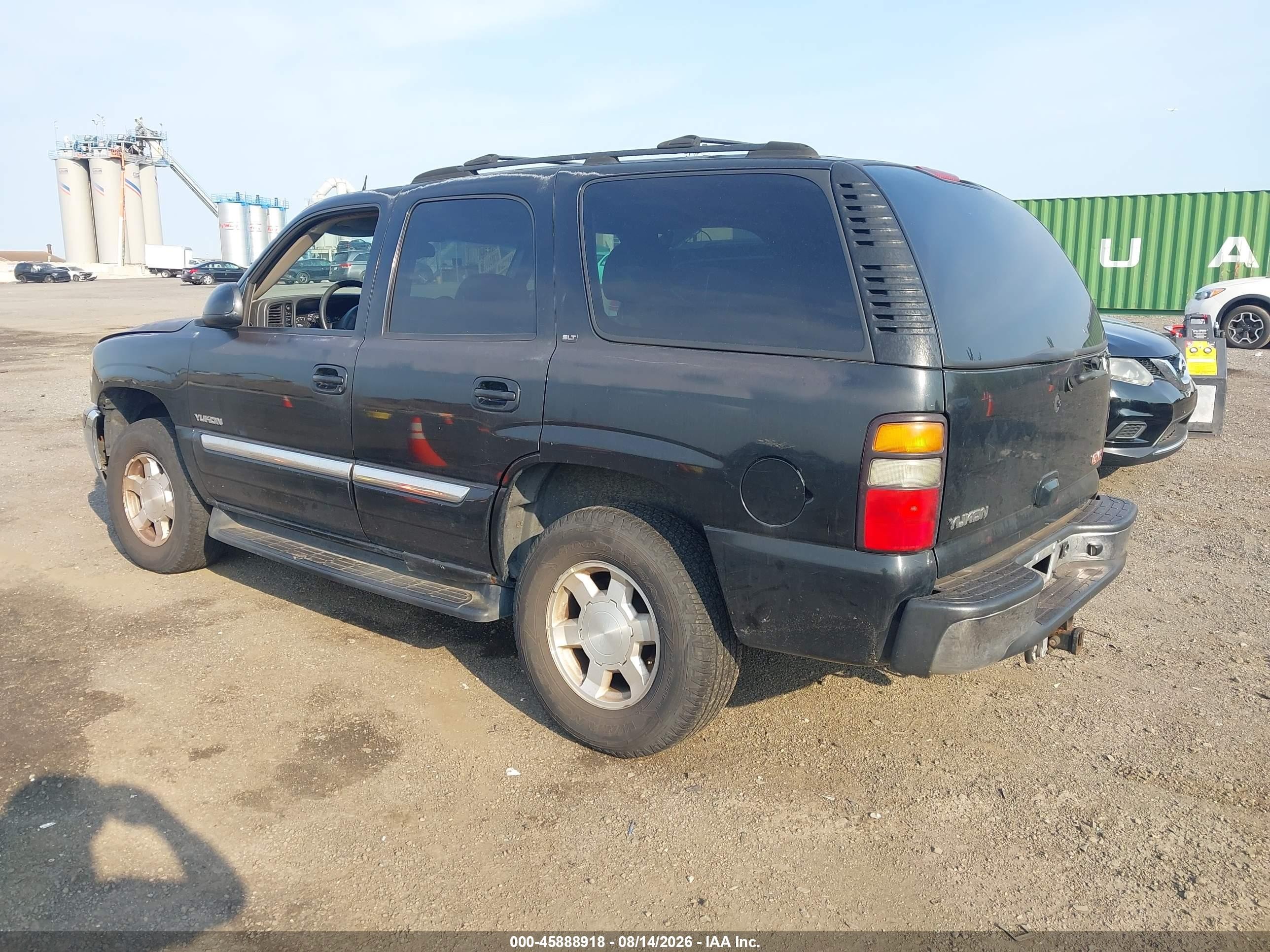 2005 Gmc Yukon Slt Black vin: 1GKEK13T35J162495